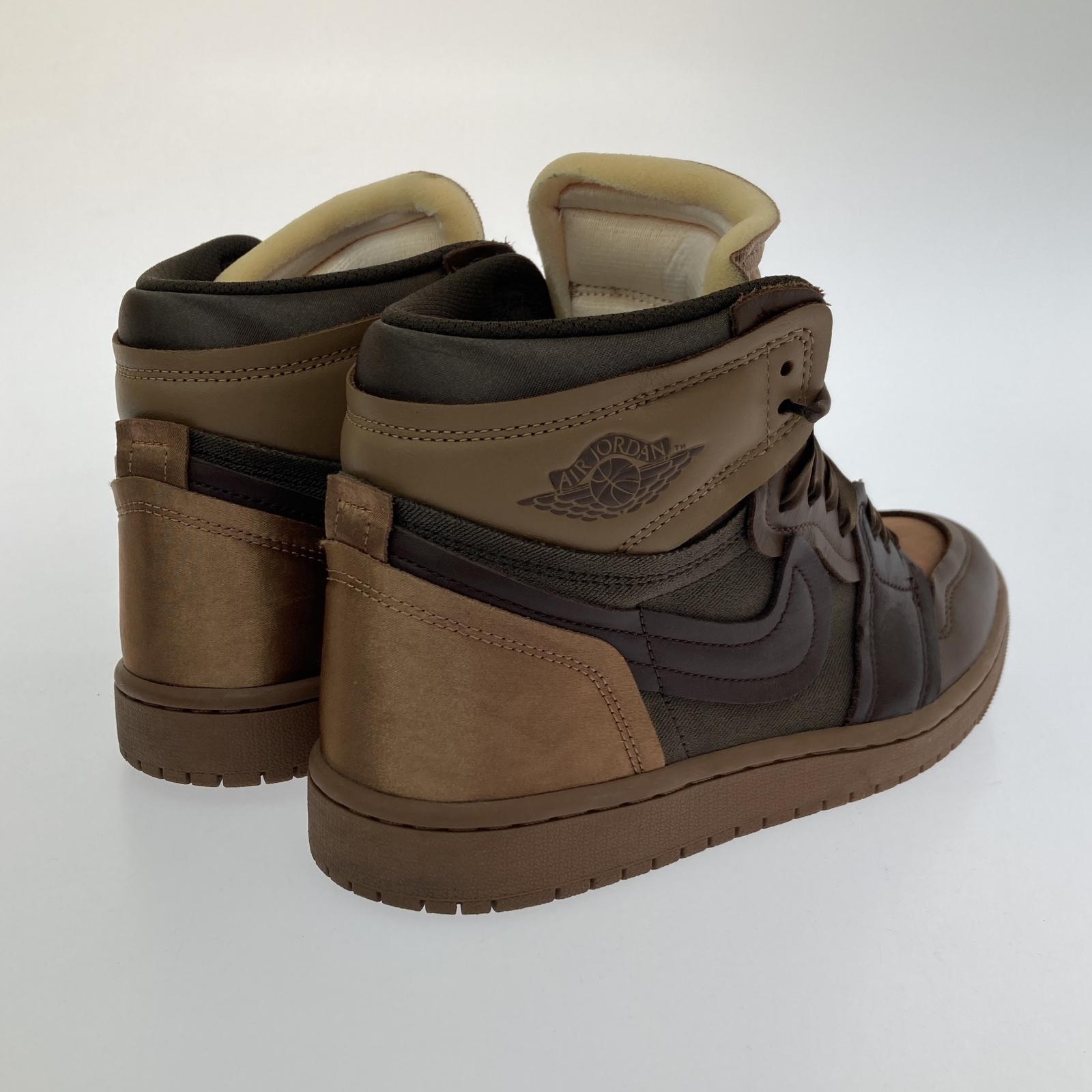スニーカー WMNS AIR JORDAN 1 MM 25.5CM 25.5cm (US7 1/2 UK7 EU41) ブラウン