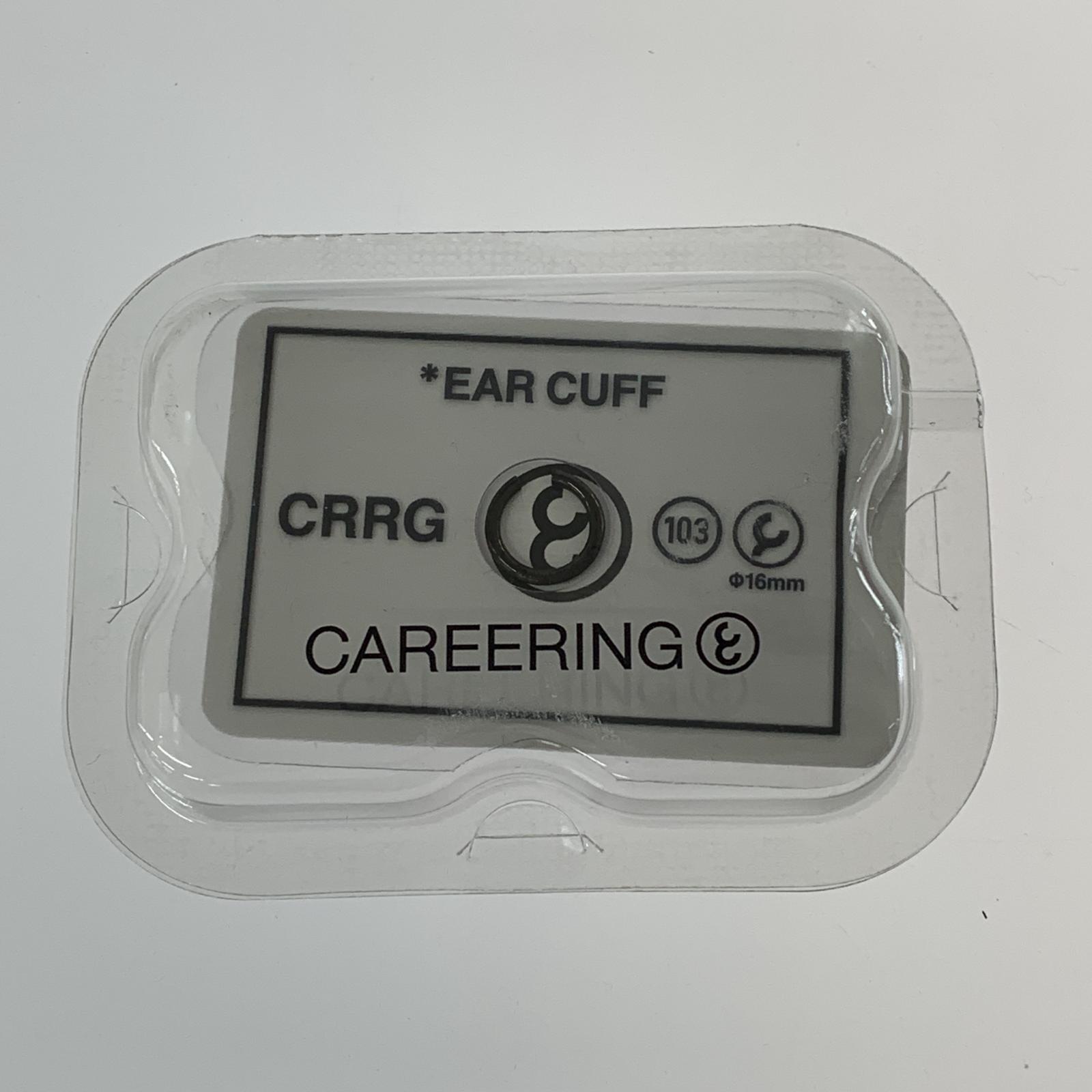 その他アクセサリー CAREERING EAR CUFF BLACK ブラック