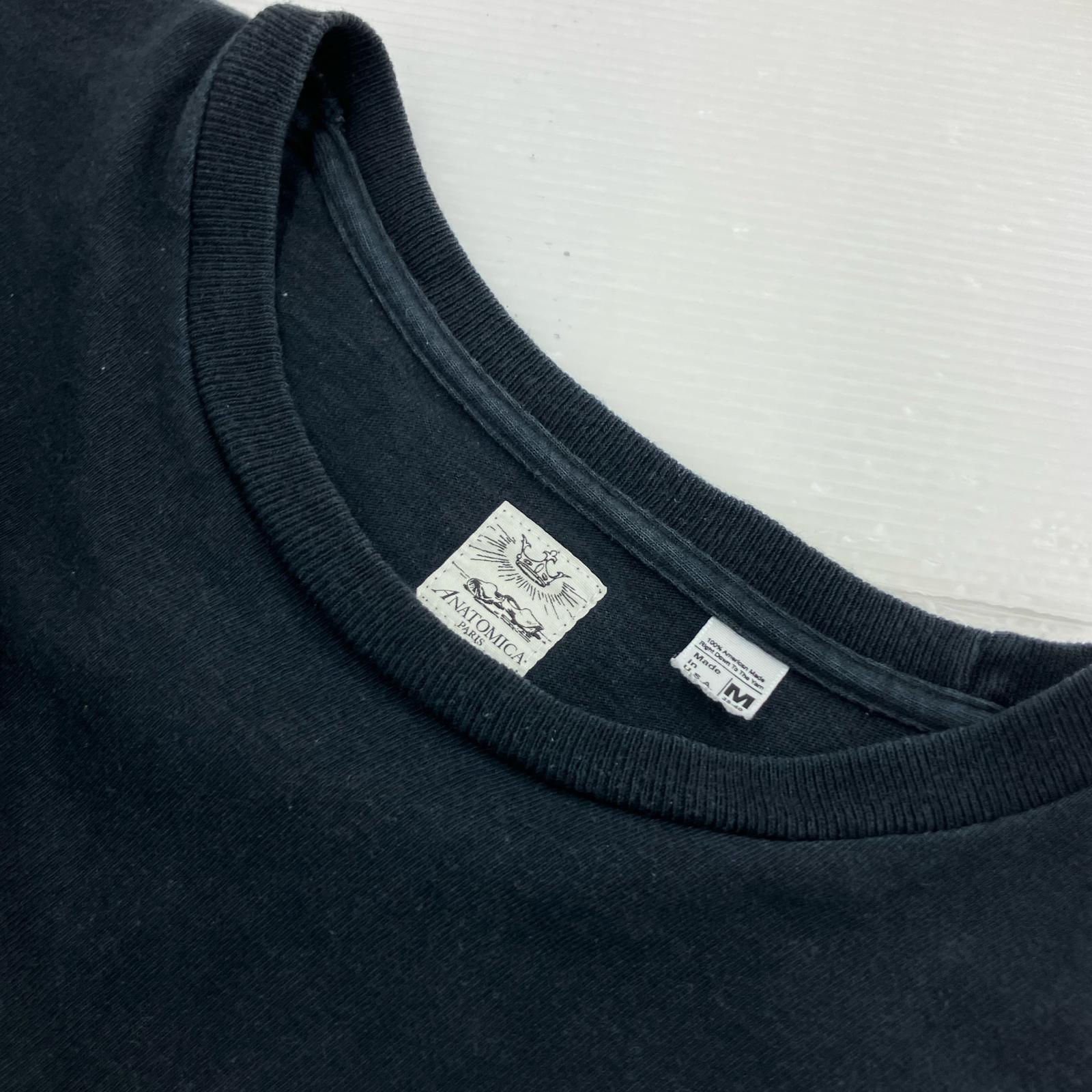 その他トップス ANATOMICA Tシャツ M M ブラック