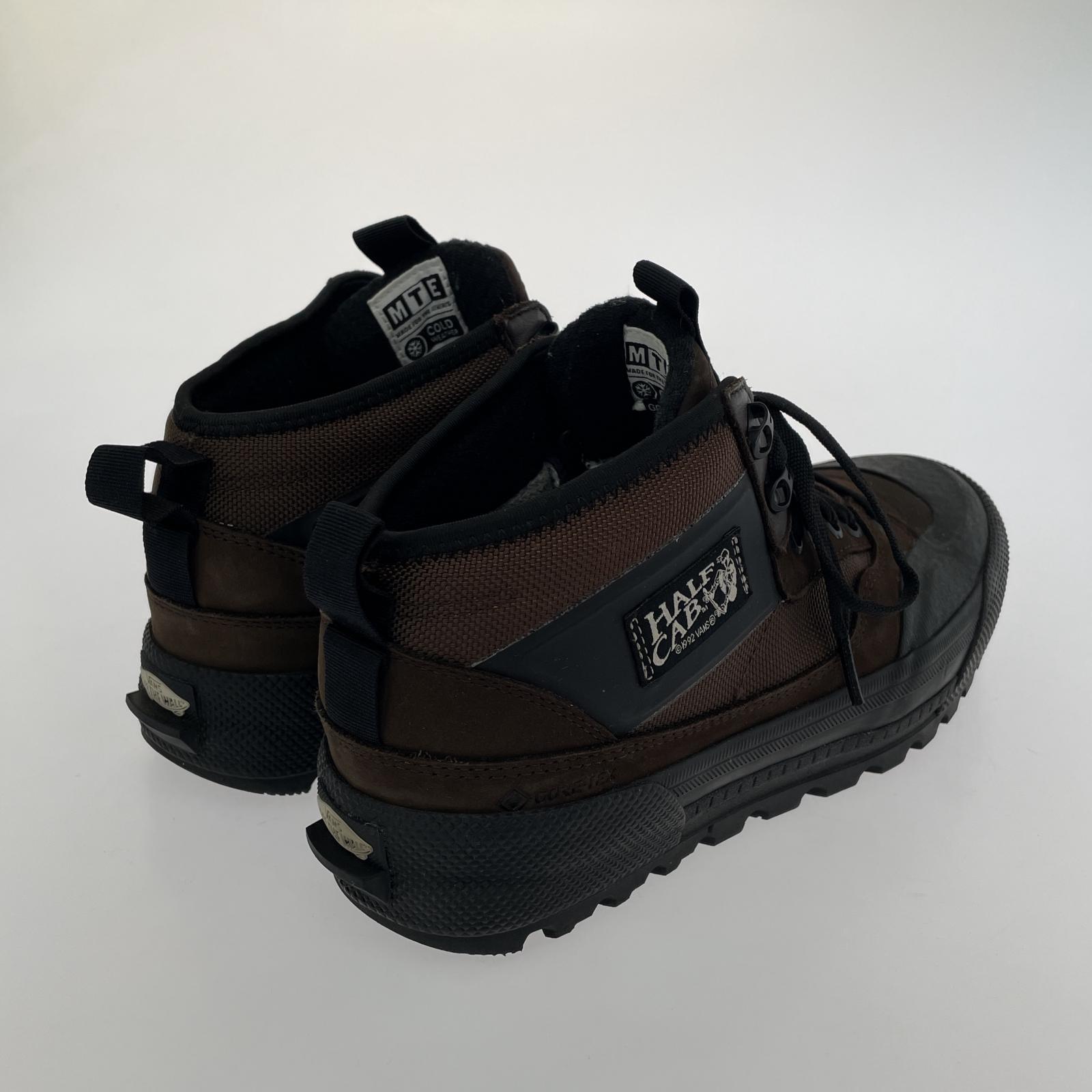 スニーカー VANS HALF CAB GORE-TEX 茶 26.0cm 26cm (US8 UK7 1/2 EU42) ブラウン