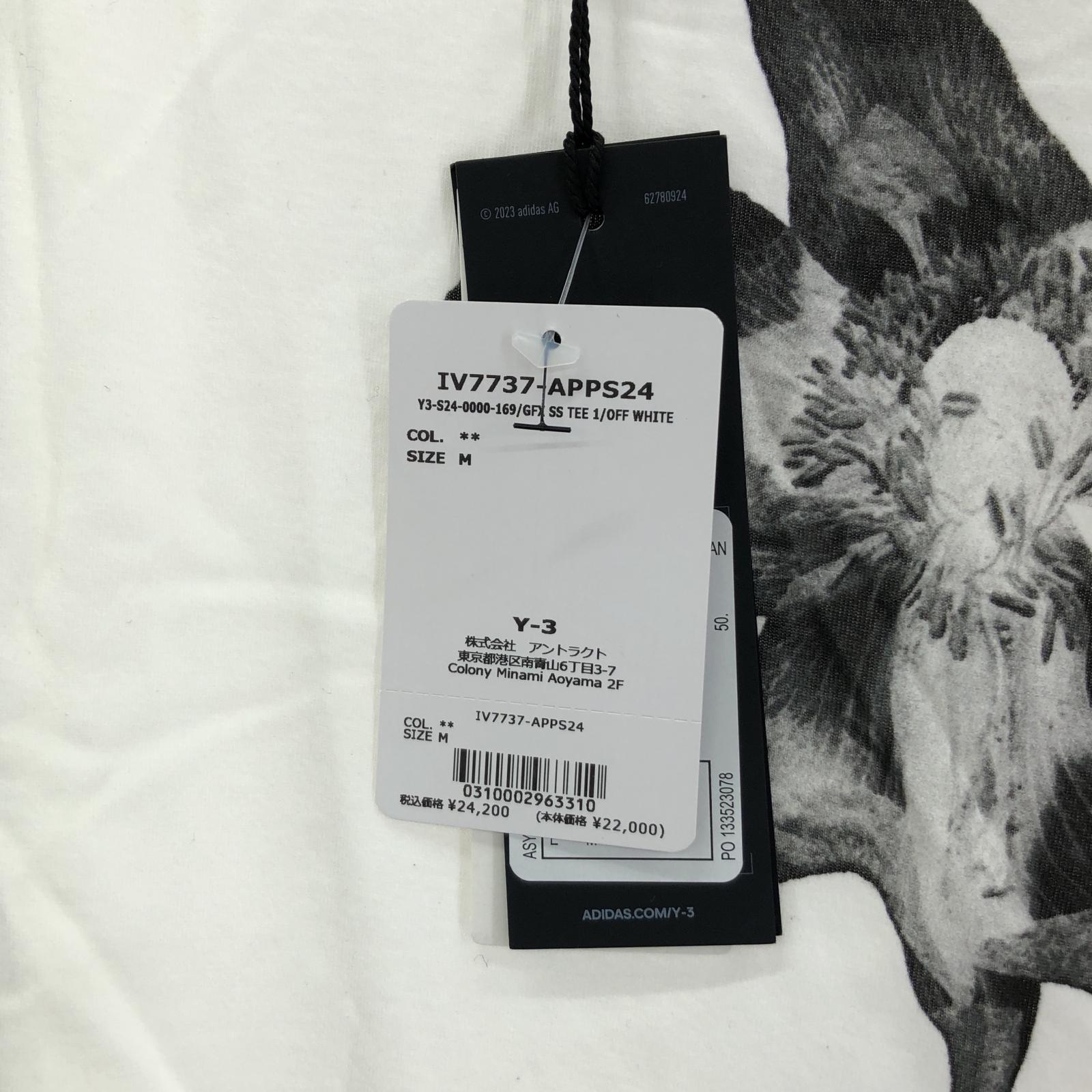 その他トップス Y-3 GFX SS TEE 1 (M) IV7737 M ホワイト