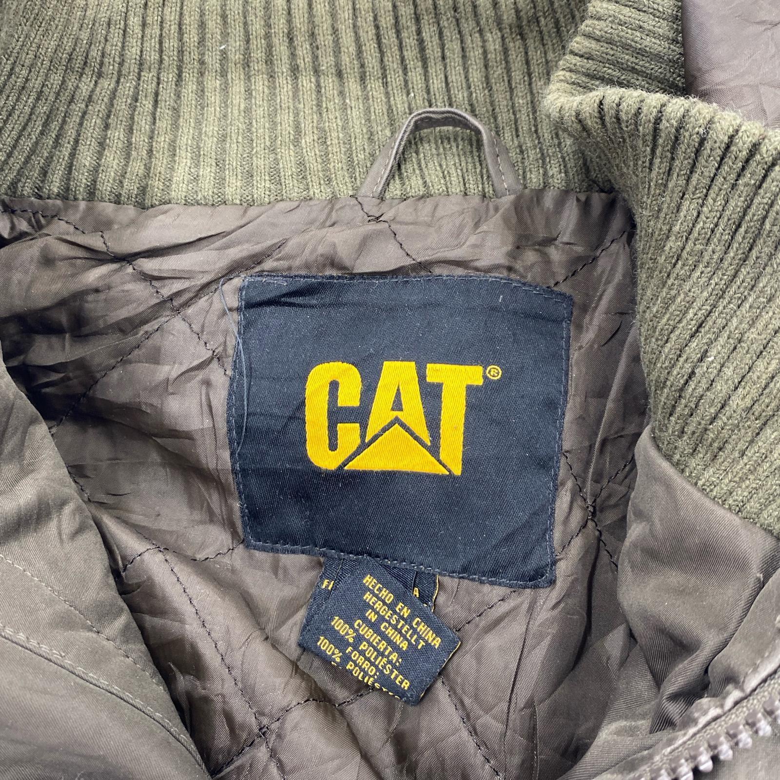 その他アウター CAT ナイロンジャケット キルテッドライナー カーキ