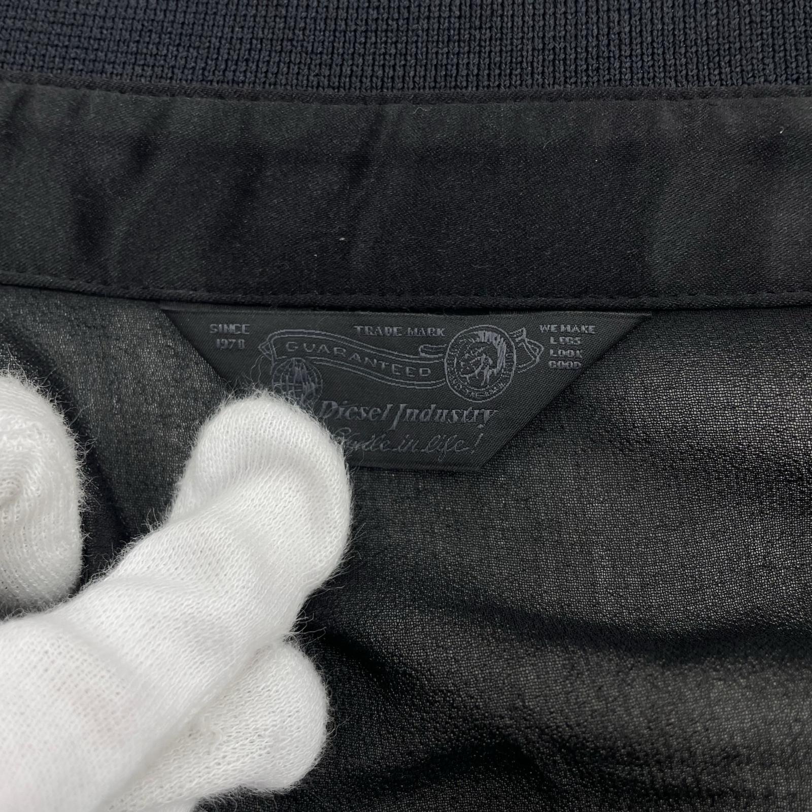 その他トップス DIESEL シアー切替S/Sプルオーバーシャツ (XXS) インディゴ