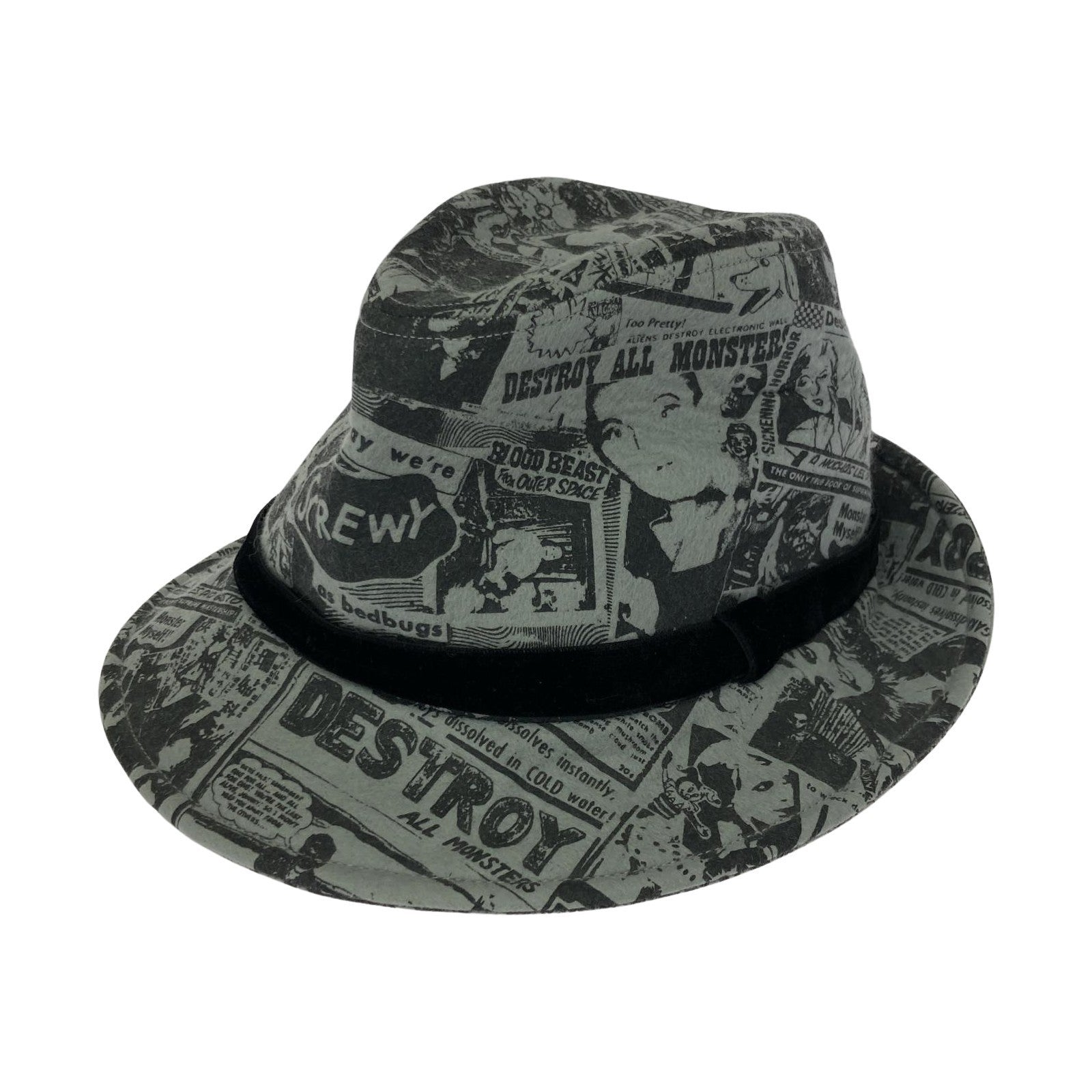 その他帽子 HYSTERIC GLAMOUR コミック柄 ハット グレー グレー