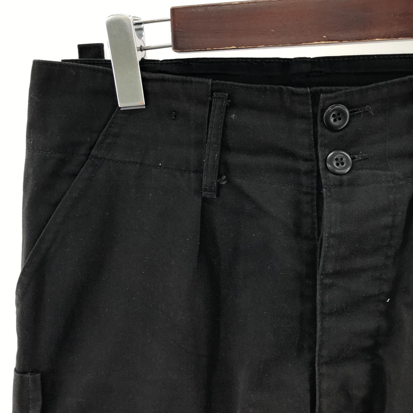その他ボトムス ポーランド軍 タンカースパンツ BLK W32 ブラック
