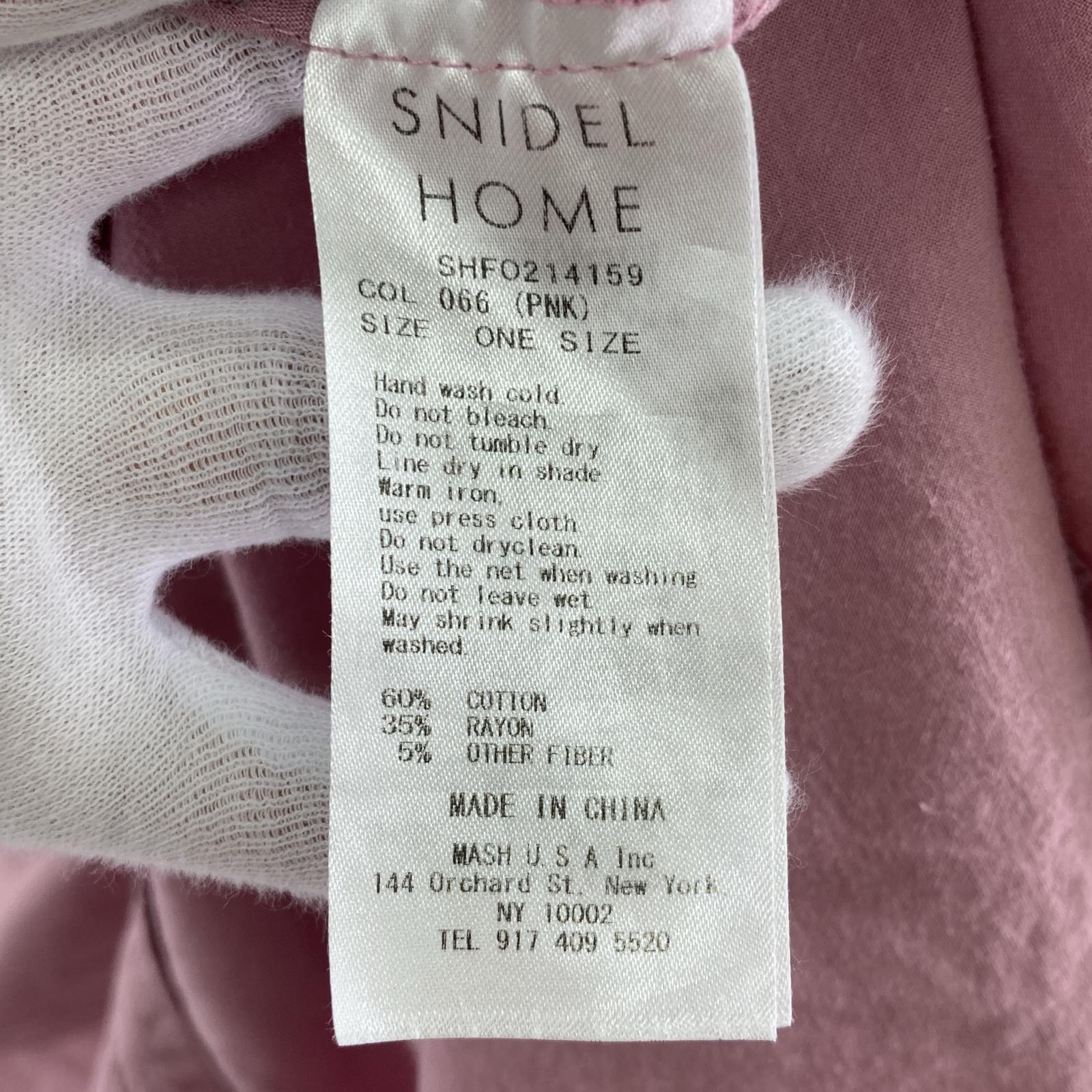 ワンピース snidel homme S/Sワンピース/PNK SHFO214159 パープル