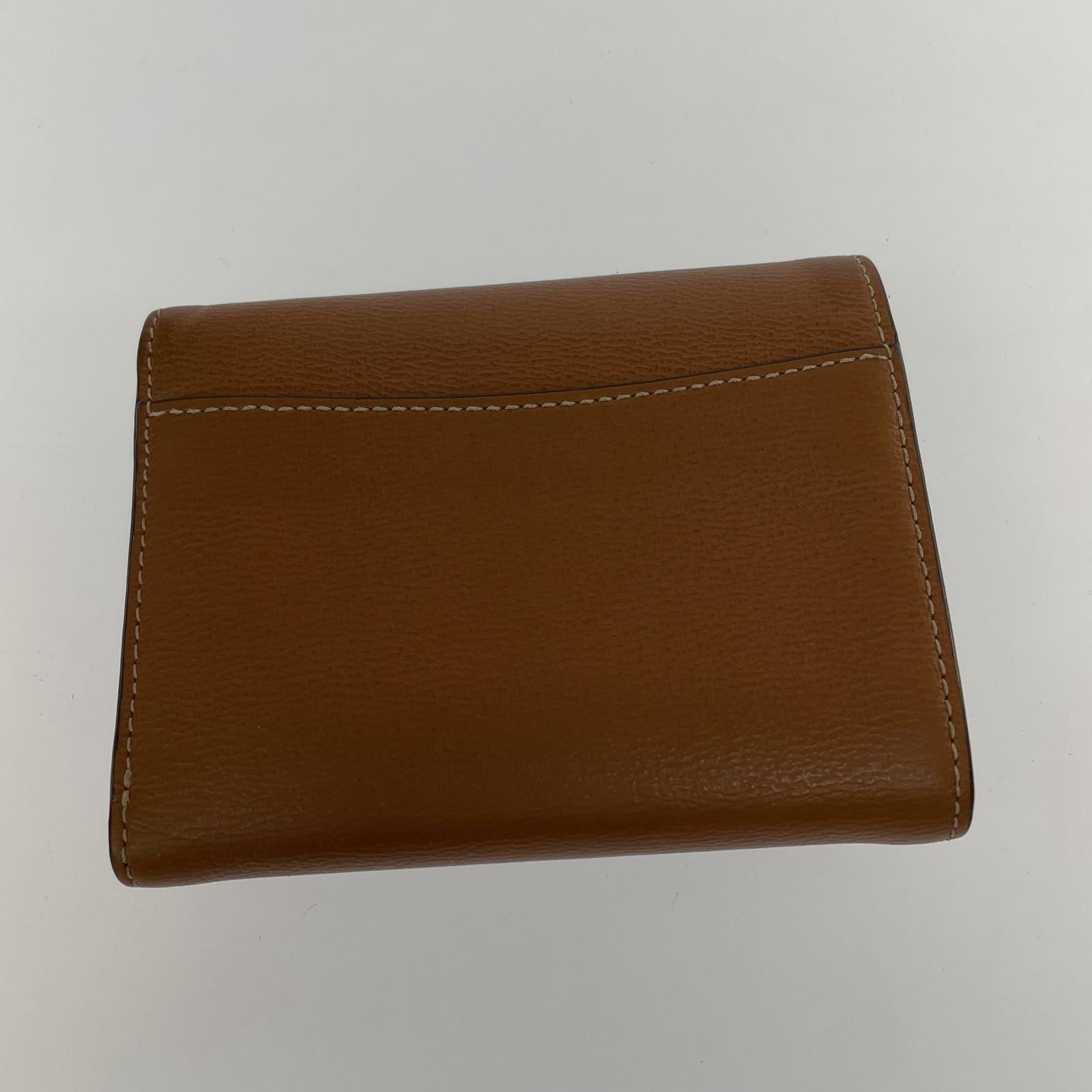 コインケース kate spade new york/3つ折り財布 ブラウン