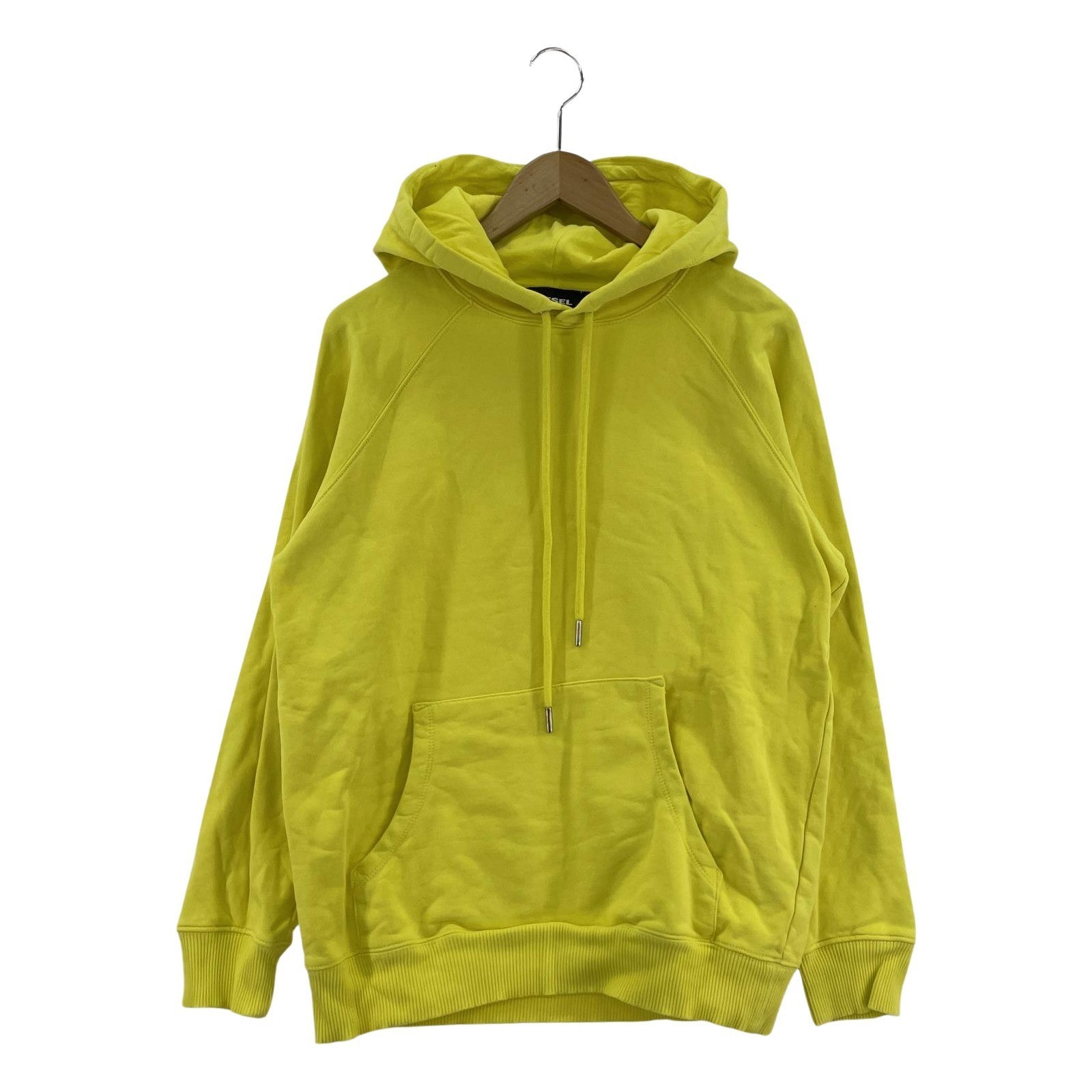 その他トップス DIESEL スウェットパーカー イエロー S S イエロー