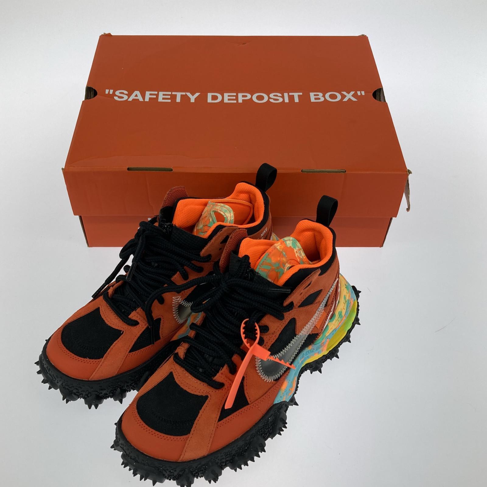 スニーカー NIKE×Off-White Air Terra Forma Mantra Orange 26.0cm