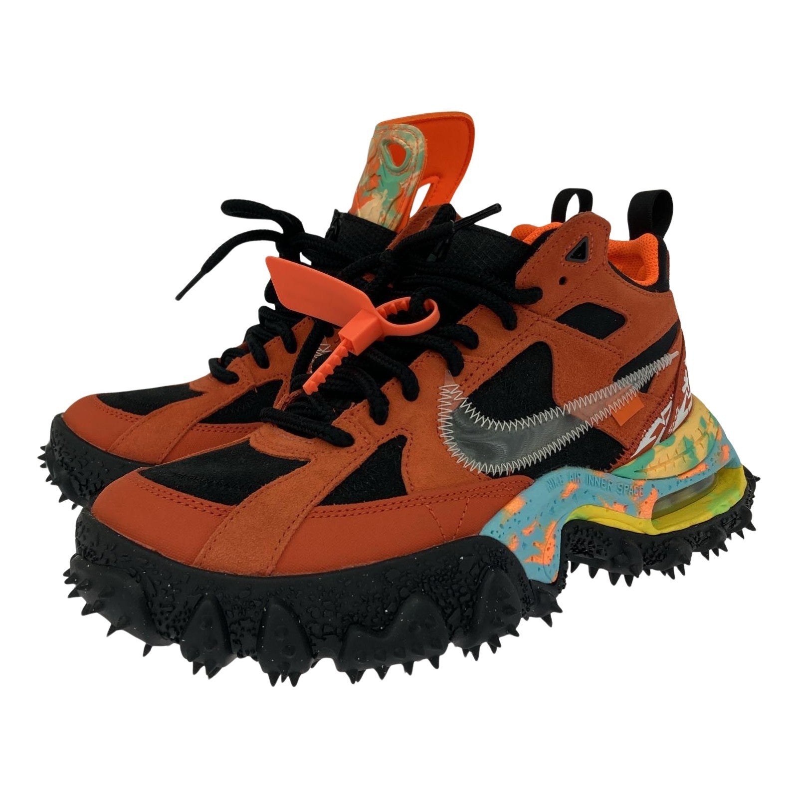 スニーカー NIKE×Off-White Air Terra Forma Mantra Orange 26.0cm