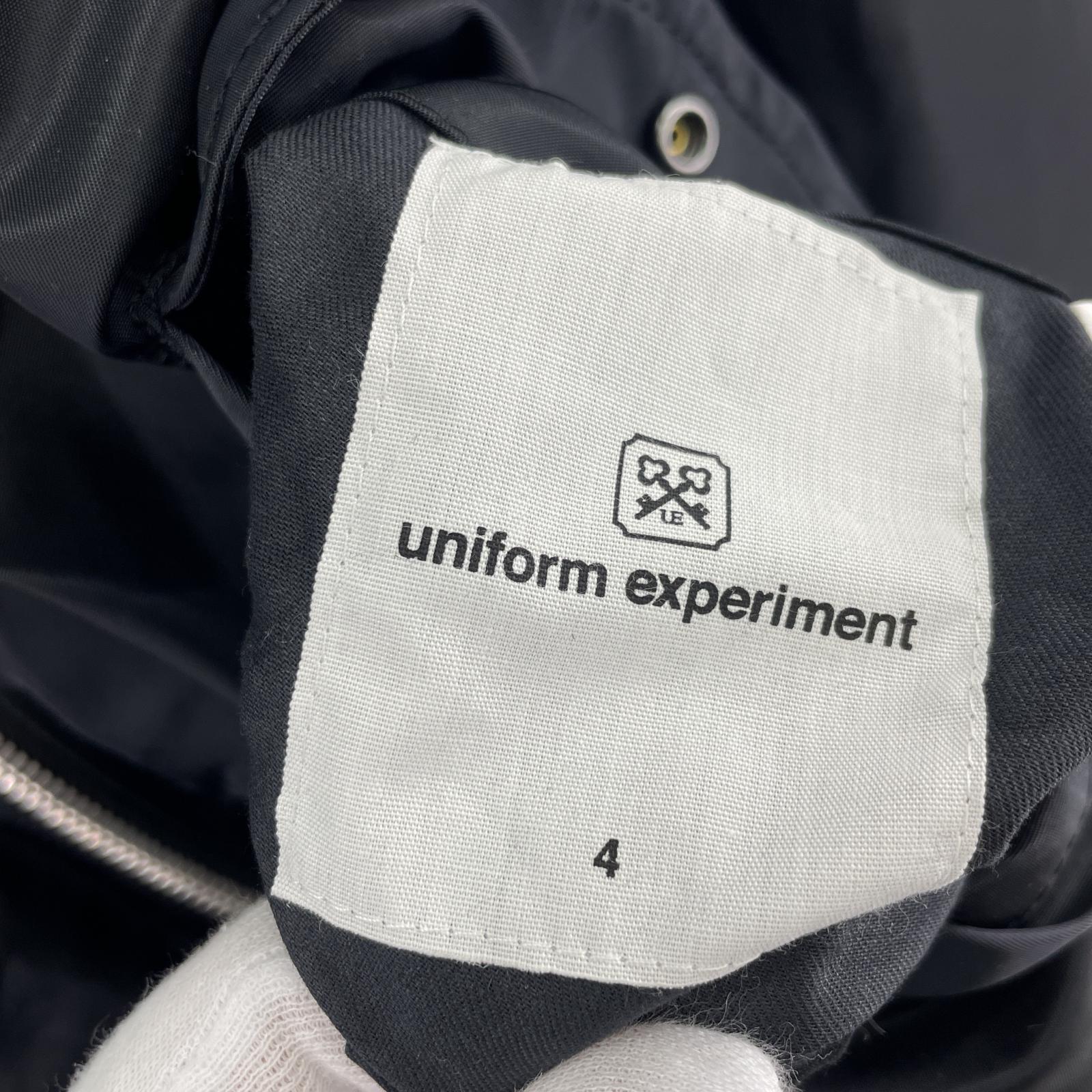 その他アウター uniform experiment 19SS REVERSIBLE MA-1 黒 (4) 4 ブラック