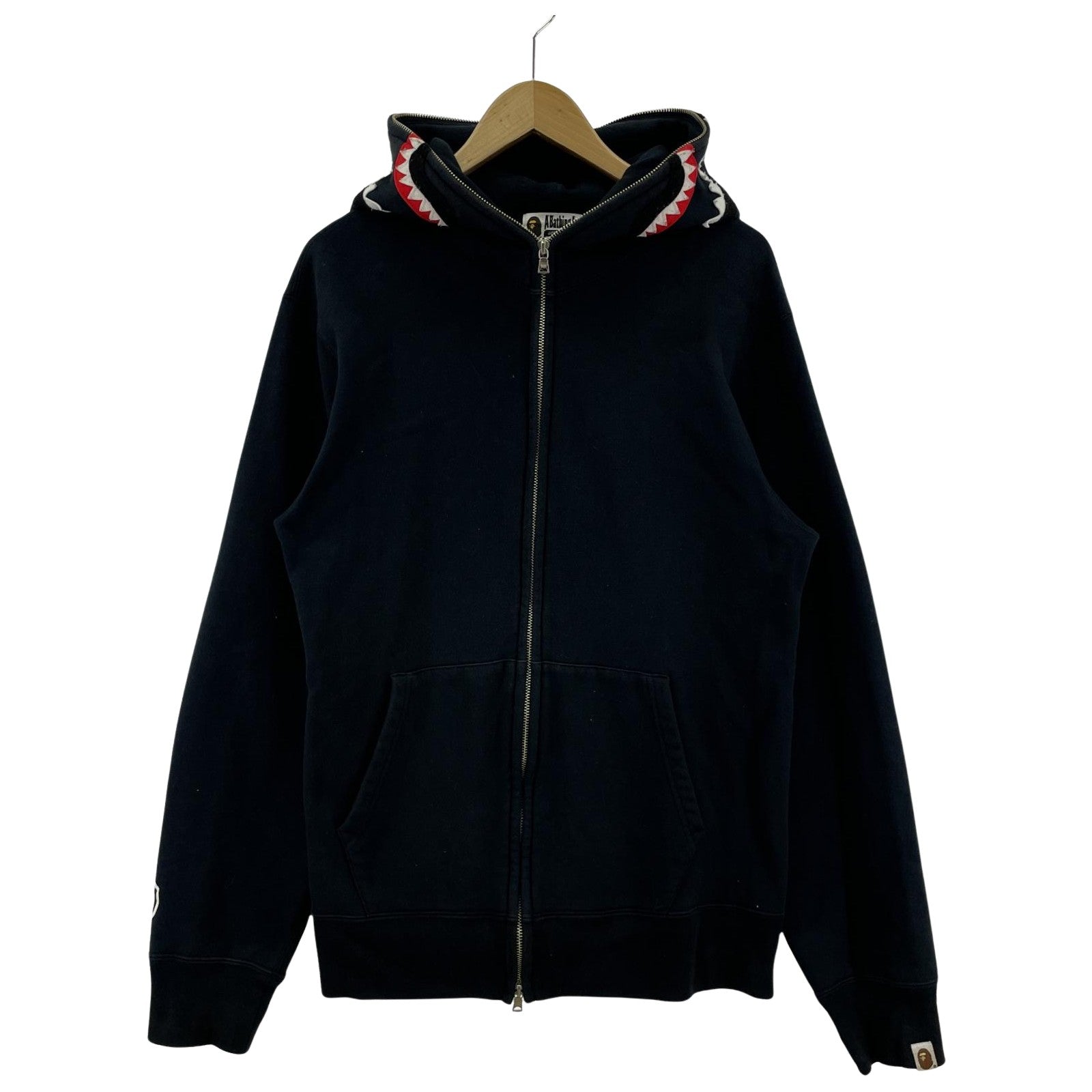 その他アウター A BATHING APE/Shark Full Zip Hoody/2XL/NVY