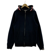 その他アウター A BATHING APE/Shark Full Zip Hoody/2XL/NVY
