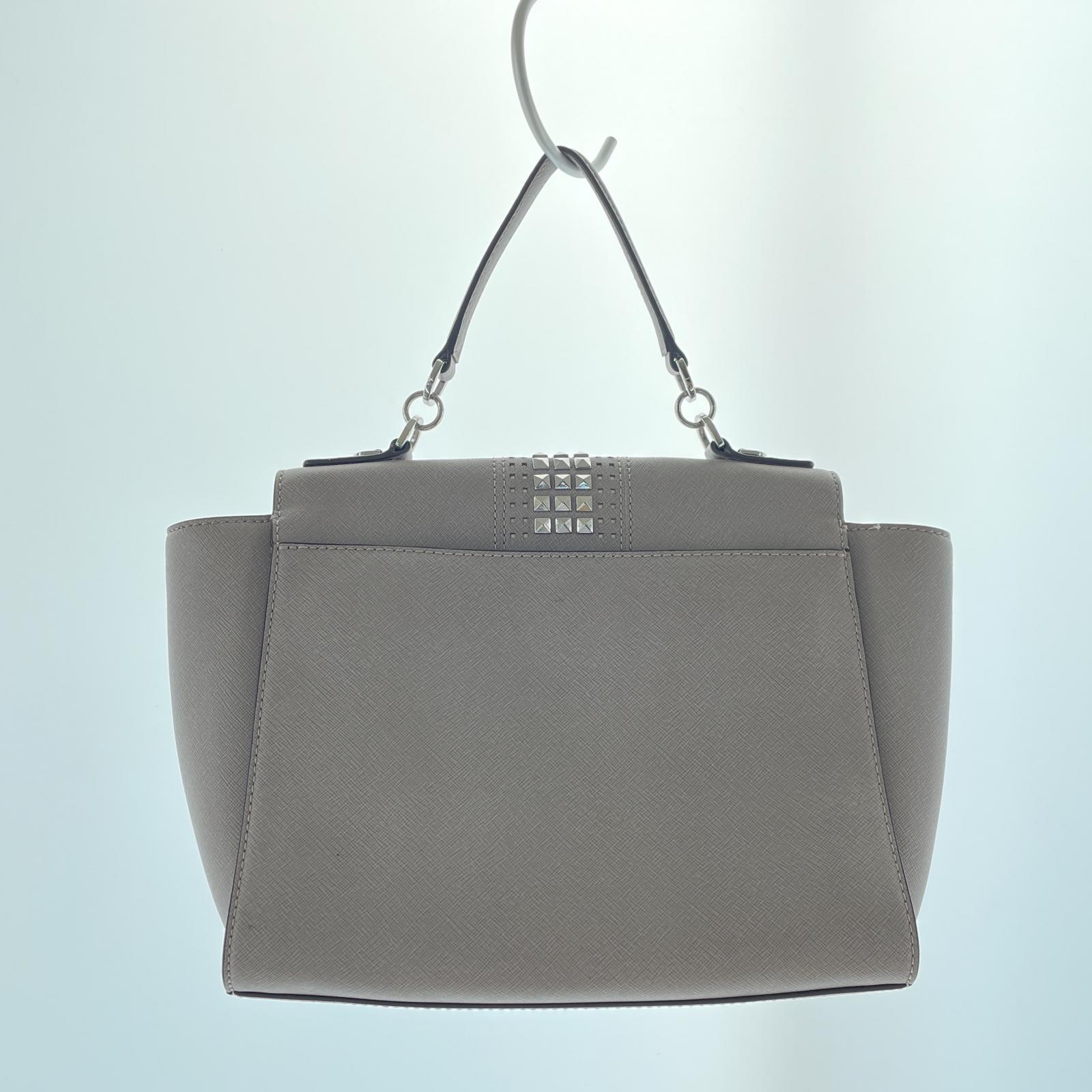 その他バッグ MICHAEL KORS スタッズ付 ハンドバッグ グレー