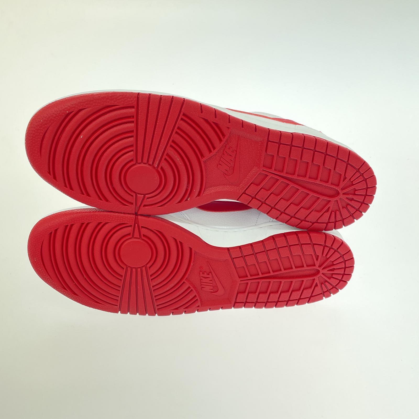 スニーカー Big Nike Low White/Gym Red 28.5cm (US10 1/2 UK10 EU47)