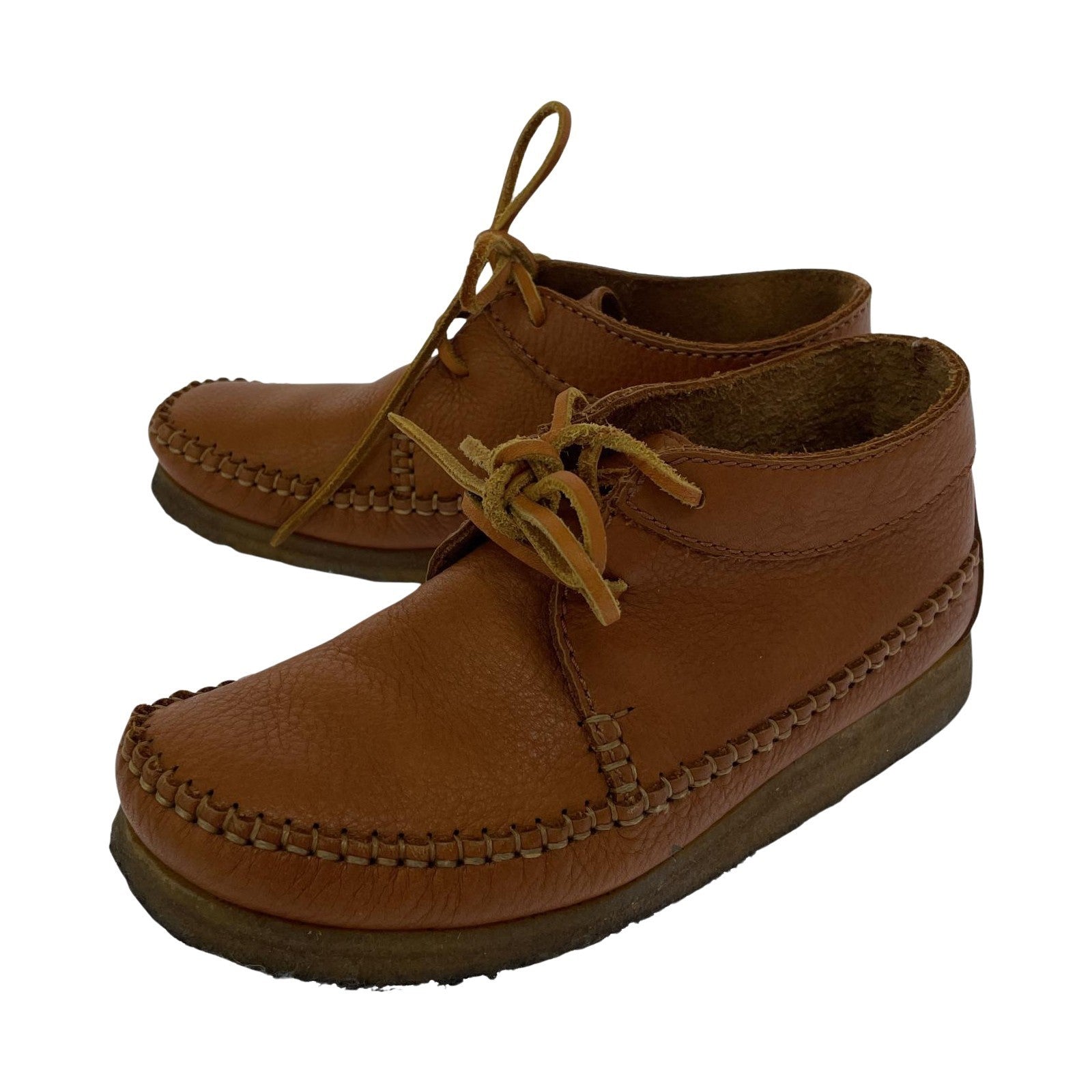 ブーツ Clarks MONESCO モカシンシューズ UK4D ブラウン