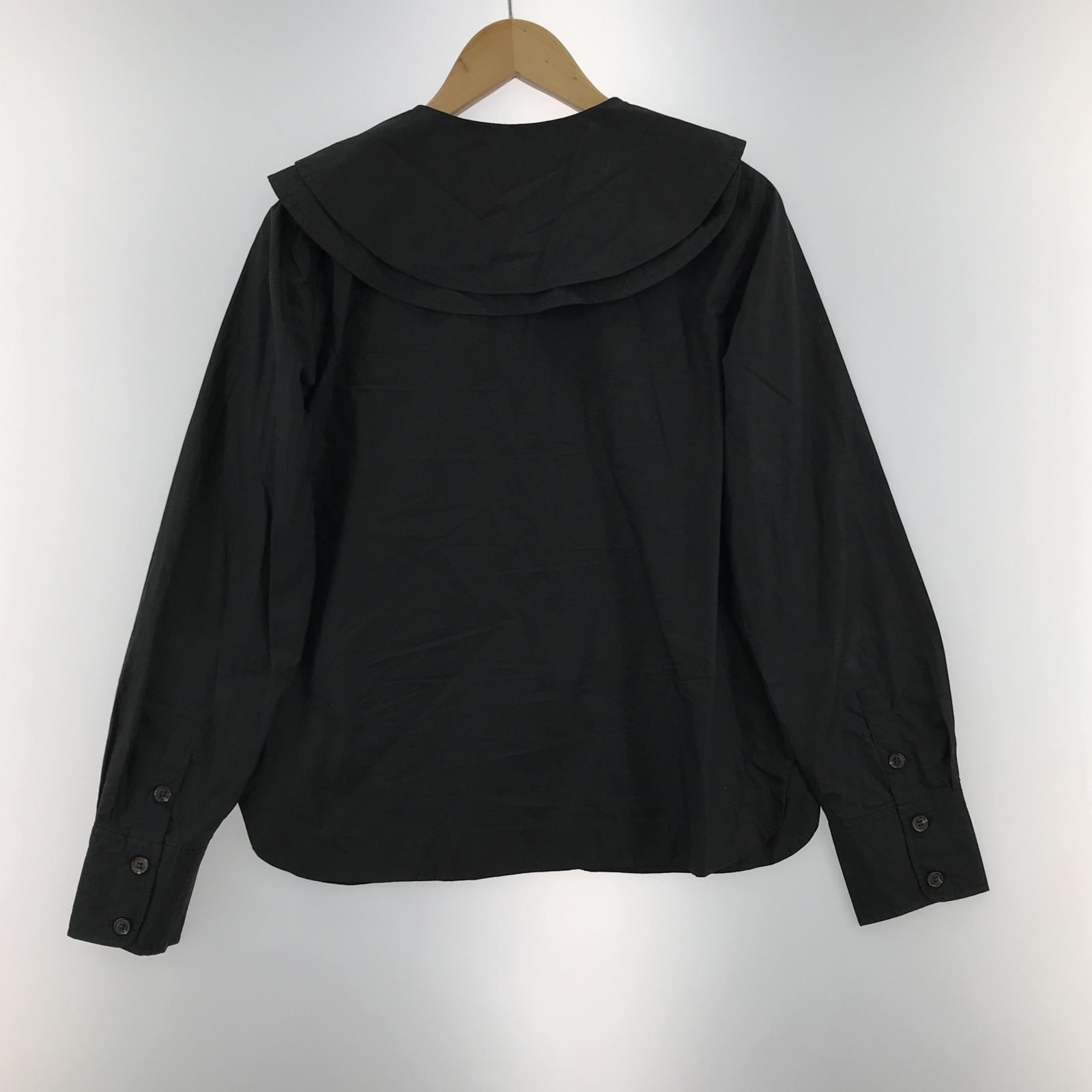 その他トップス GANNI Cotton Poplin Double/ブラウス/BLK/F8262 ブラック