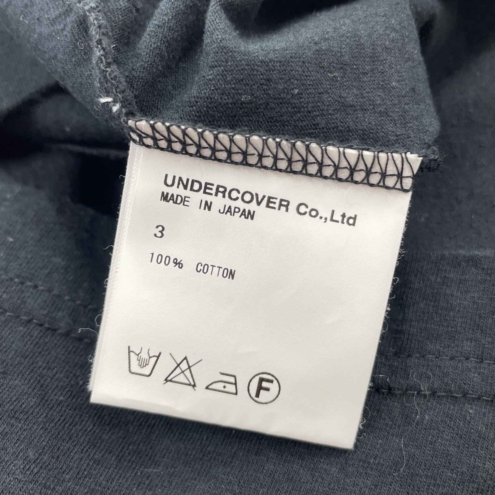 その他トップス UNDERCOVERISM T期 anarchy is the key Tee 3 ブラック 3 ブラック