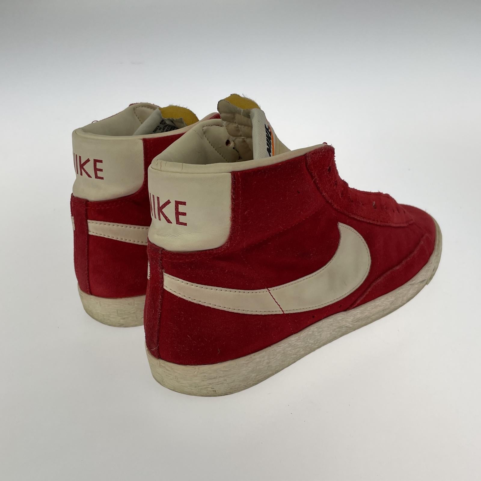 スニーカー NIKE BLAZER HI SUEDE VENT 28.0cm 28cm (US10 UK9 1/2 EU46) レッド
