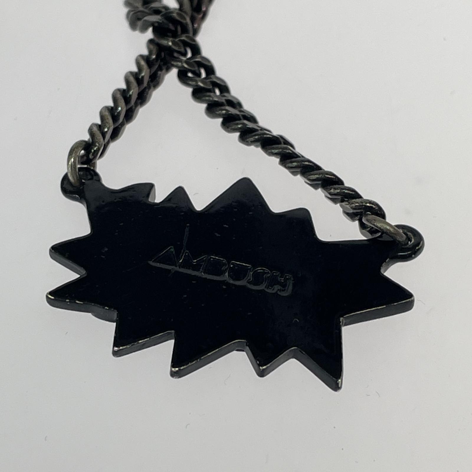 その他アクセサリー AMBUSH POWチェーンネックレス 黒 ブラック