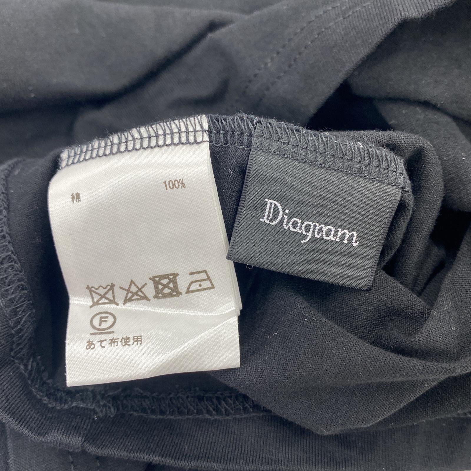 その他トップス Diagram SSカットソー ブラック