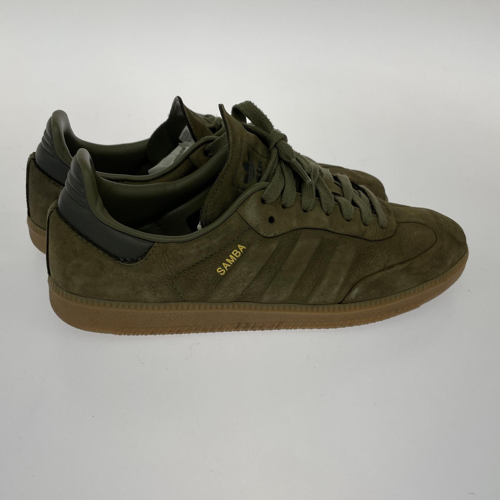 スニーカー adidas samba ローカットスニーカー 26.5cm GRN グリーン