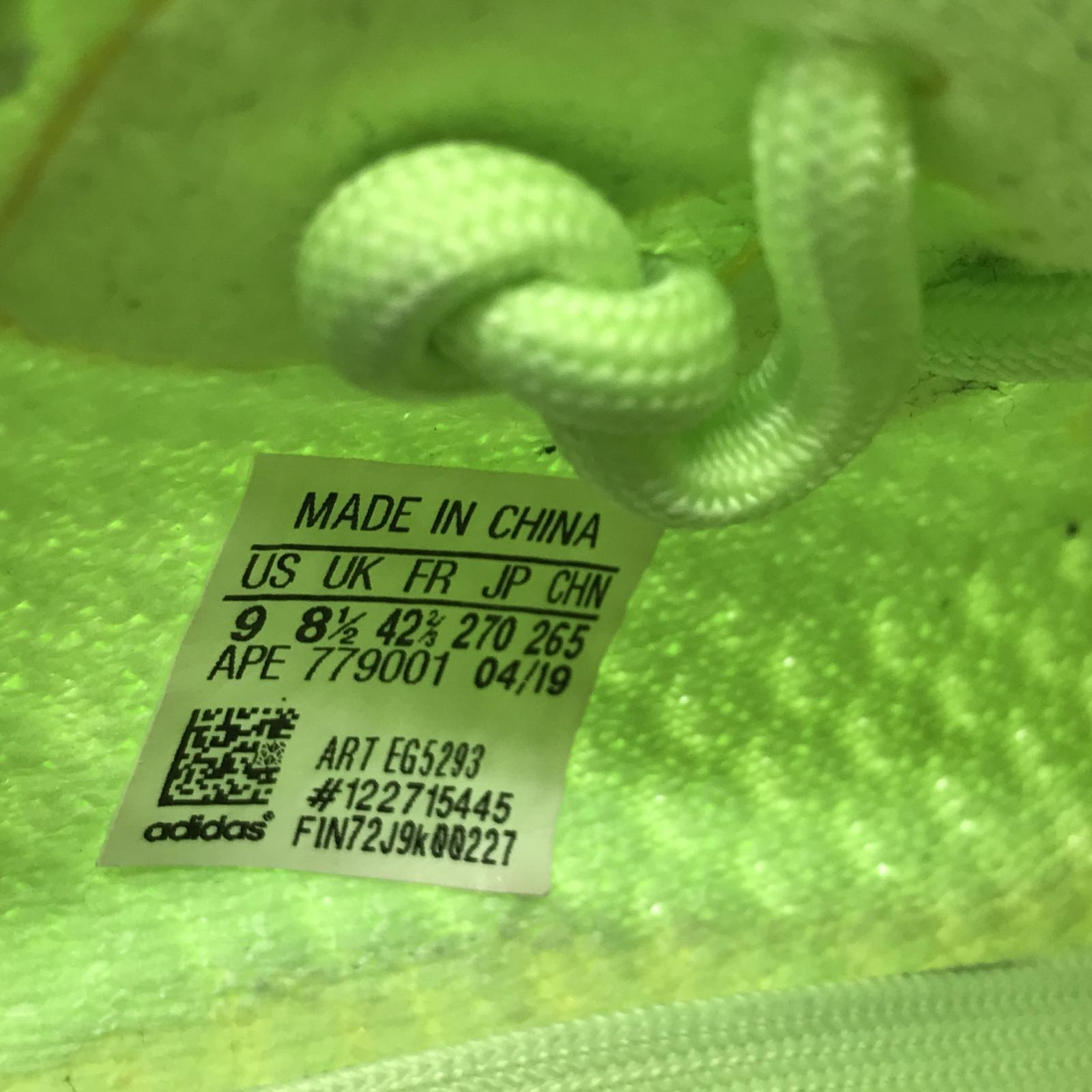 スニーカー adidas Yeezy Boost 350 V2 GLOW IN THE DARK 27.0cm EG5293 27cm (US9 UK8 1/2 EU44)
