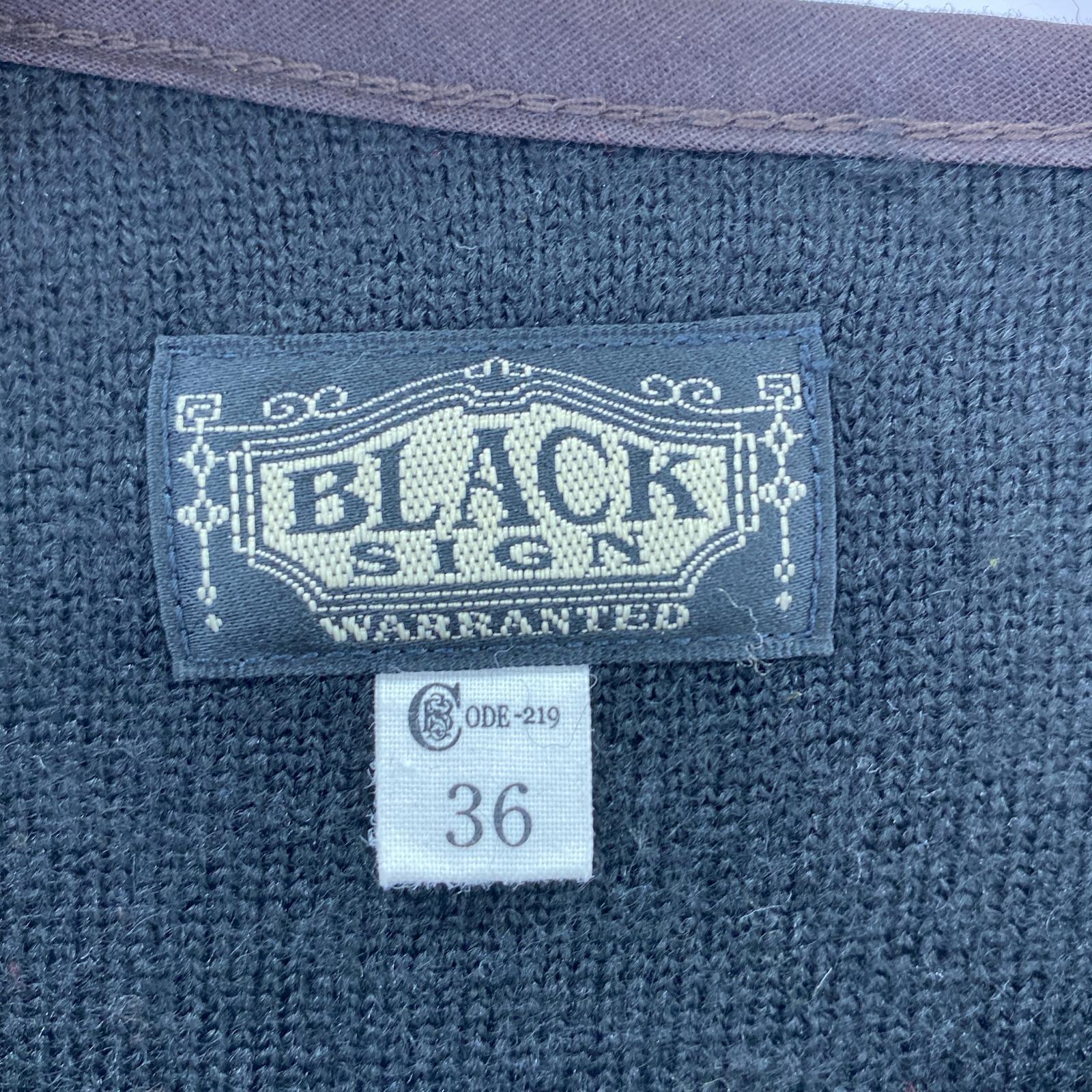 その他アウター BLACK SIGN スウィンドラーボアジャケット(36)黒 36 ブラック