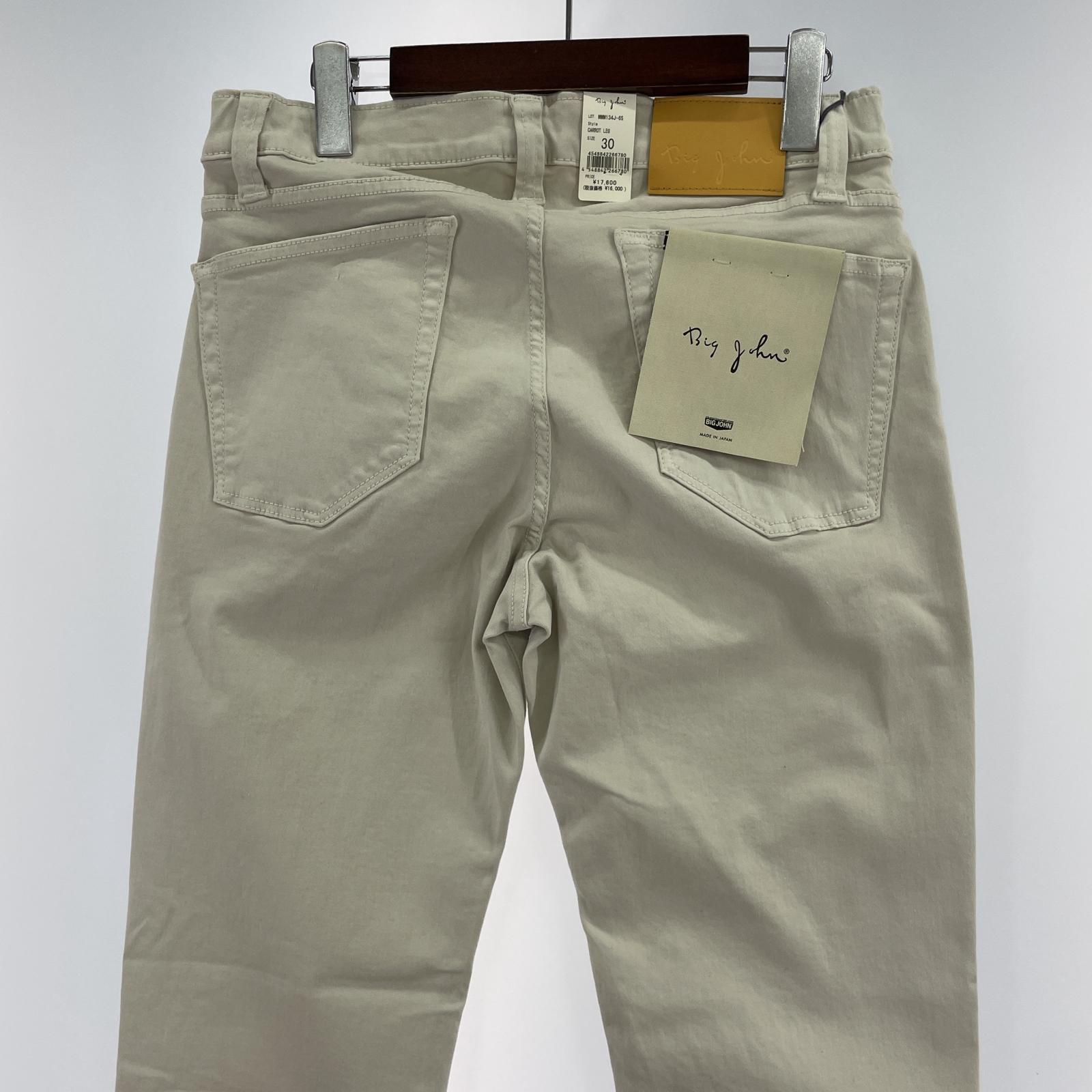 その他ボトムス Big John CARROT LEG テーパードパンツ ホワイト