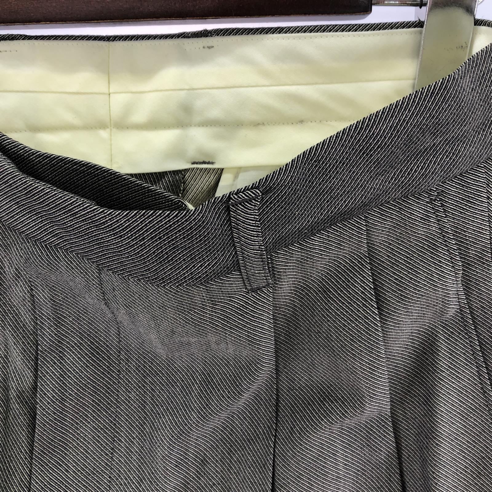 その他ボトムス Abelia Edward Goucher 24AW レーヨンウール2タックスラックス 2 24APT03 ブラック