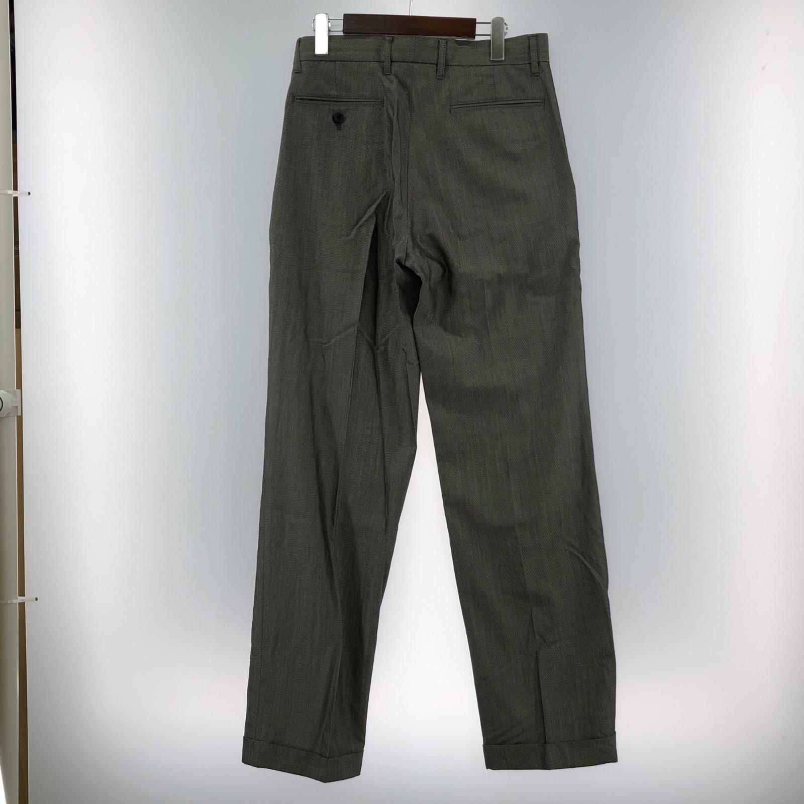 その他ボトムス Abelia Edward Goucher 24AW レーヨンウール2タックスラックス 2 24APT03 ブラック
