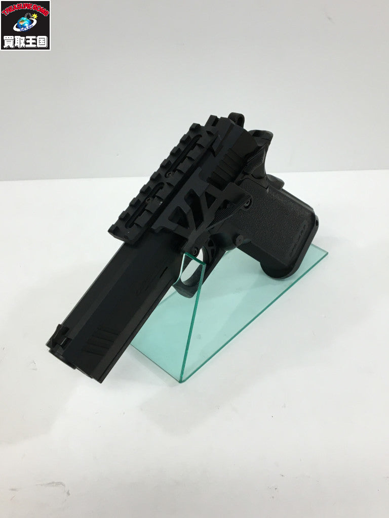 ガスガン ハイキャパ マウントレイル付 スライドストップ変更 ガン