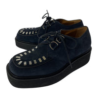 その他靴 MARNI 21AW Laced Brogue Shoes 39 NVY 39 ブラック