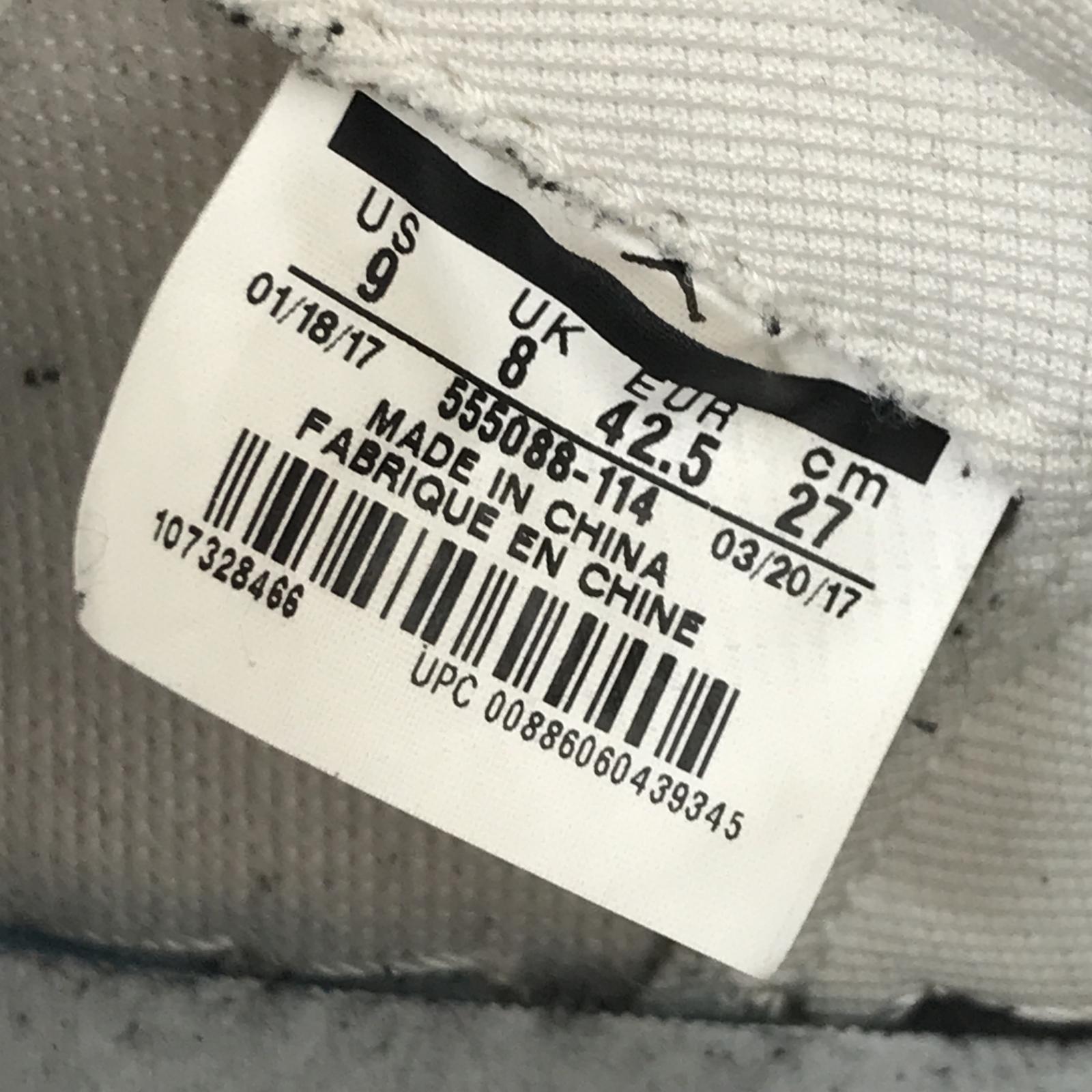 スニーカー NIKE AIR JORDAN1 RETRO 555088-114 27cm (US9 UK8 1/2 EU44) ホワイト