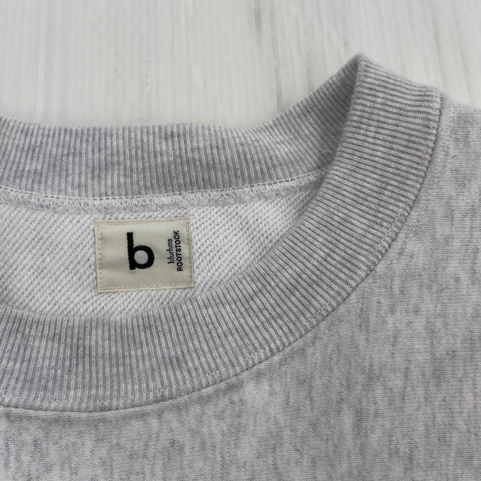 その他トップス blurhms×JOURNAL STANDARD PRINT Sweat Crew Neck 2 グレー