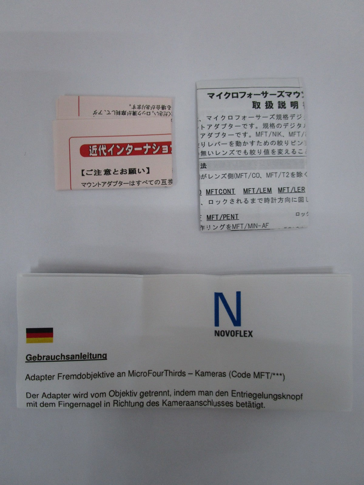 NOVOFLEX MFT/LER - デジタルカメラ