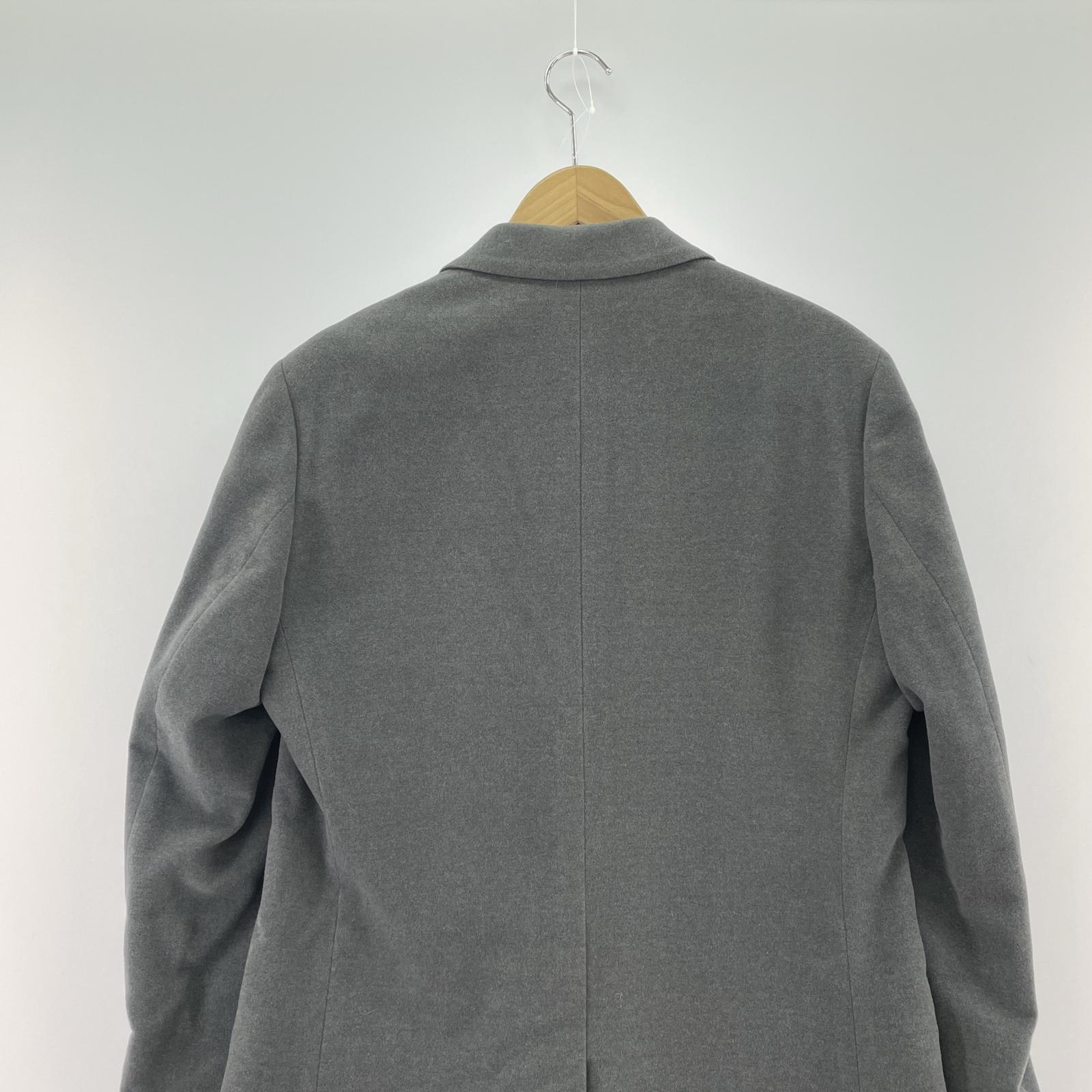 その他アウター ウール チェスターコート グレー (M) M グレー