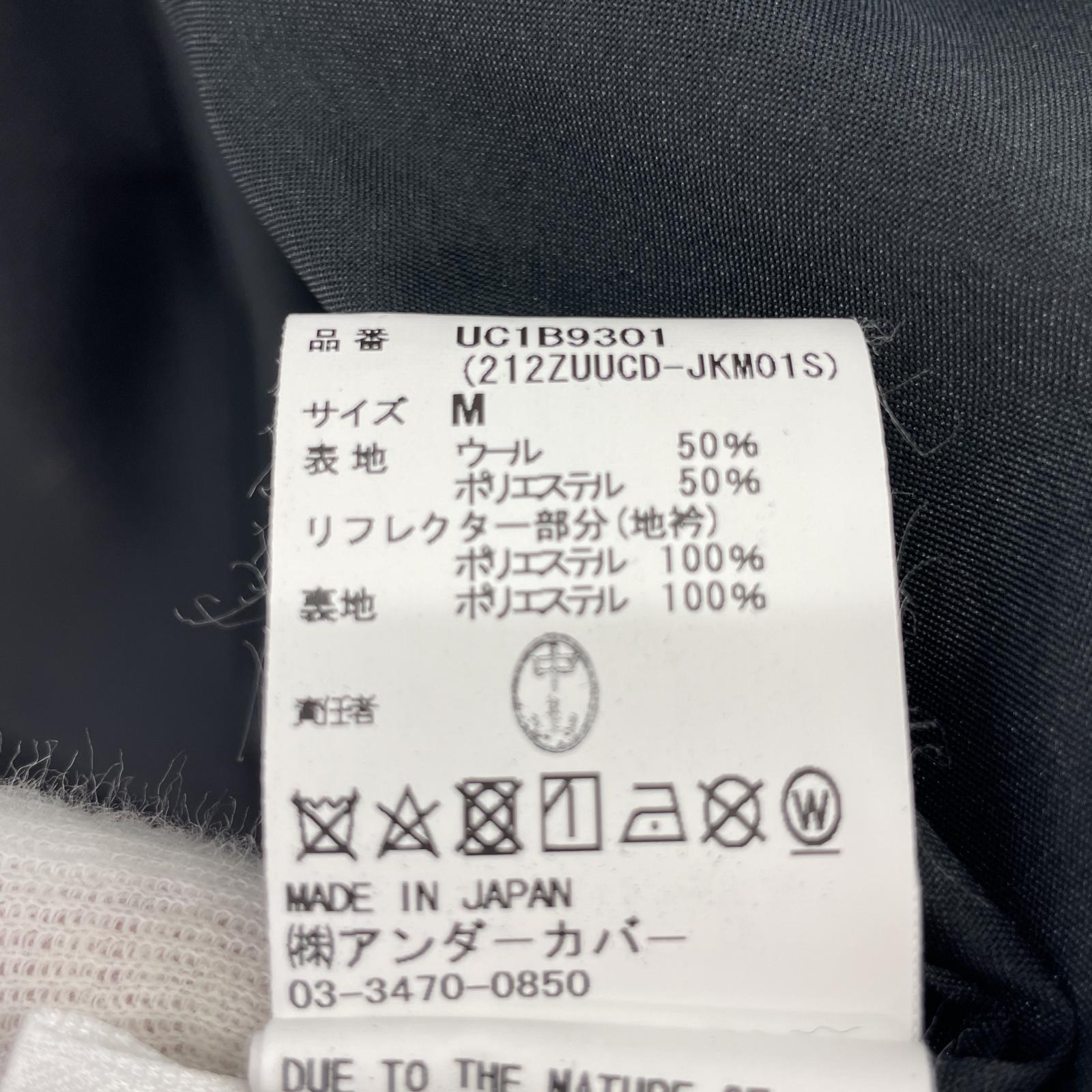 その他アウター UNDERCOVER×WTAPS JT/COAT/WOPO.SERGE. チェスターコート X02 ブラック 2 ブラック