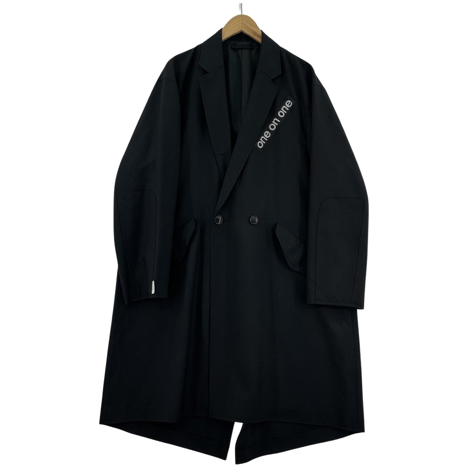 その他アウター UNDERCOVER×WTAPS JT/COAT/WOPO.SERGE. チェスターコート X02 ブラック 2 ブラック