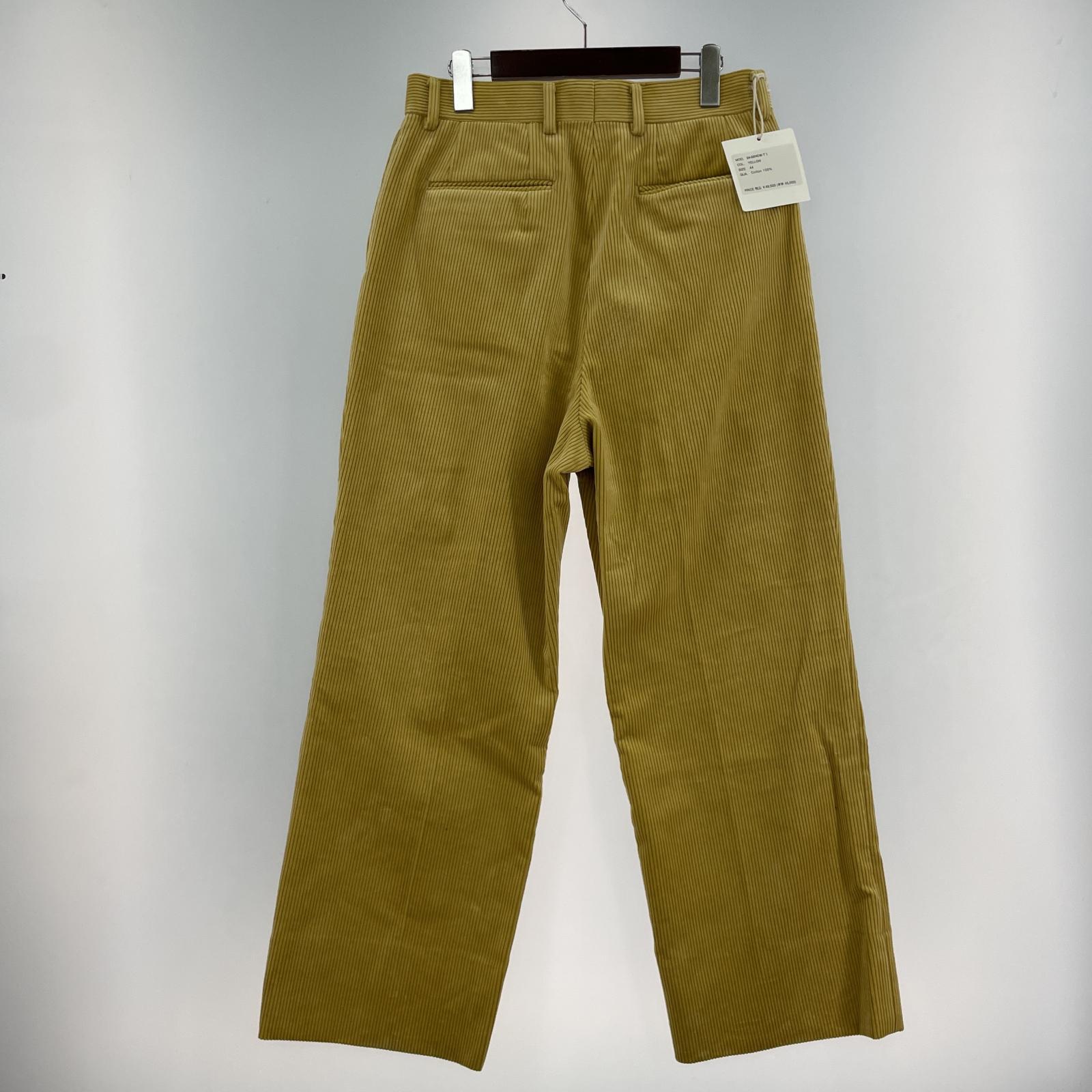 その他ボトムス NEAT 24AW Heavy Corduroy Wide Type 1 コーデュロイパンツ 44 ベージュ 44 イエロー