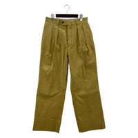 その他ボトムス NEAT 24AW Heavy Corduroy Wide Type 1 コーデュロイパンツ 44 ベージュ 44 イエロー