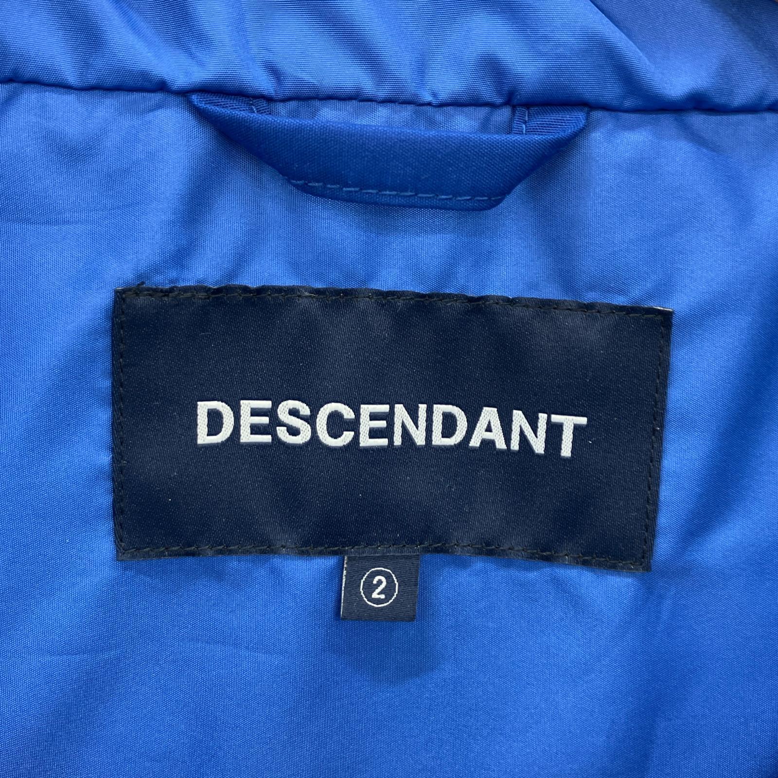 その他アウター DESCENDANT MONTAGNE NYLON 3LAYER サイズ2 2 ブルー