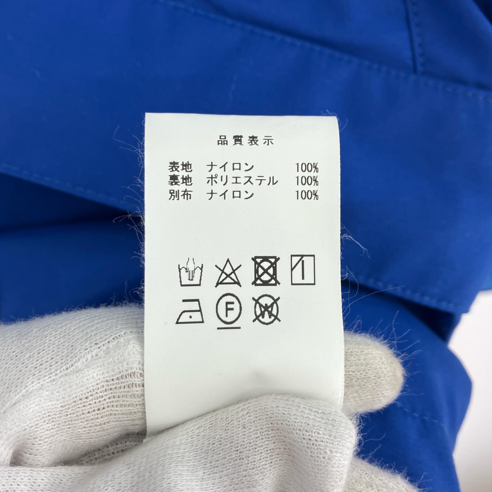 その他アウター DESCENDANT MONTAGNE NYLON 3LAYER サイズ2 2 ブルー