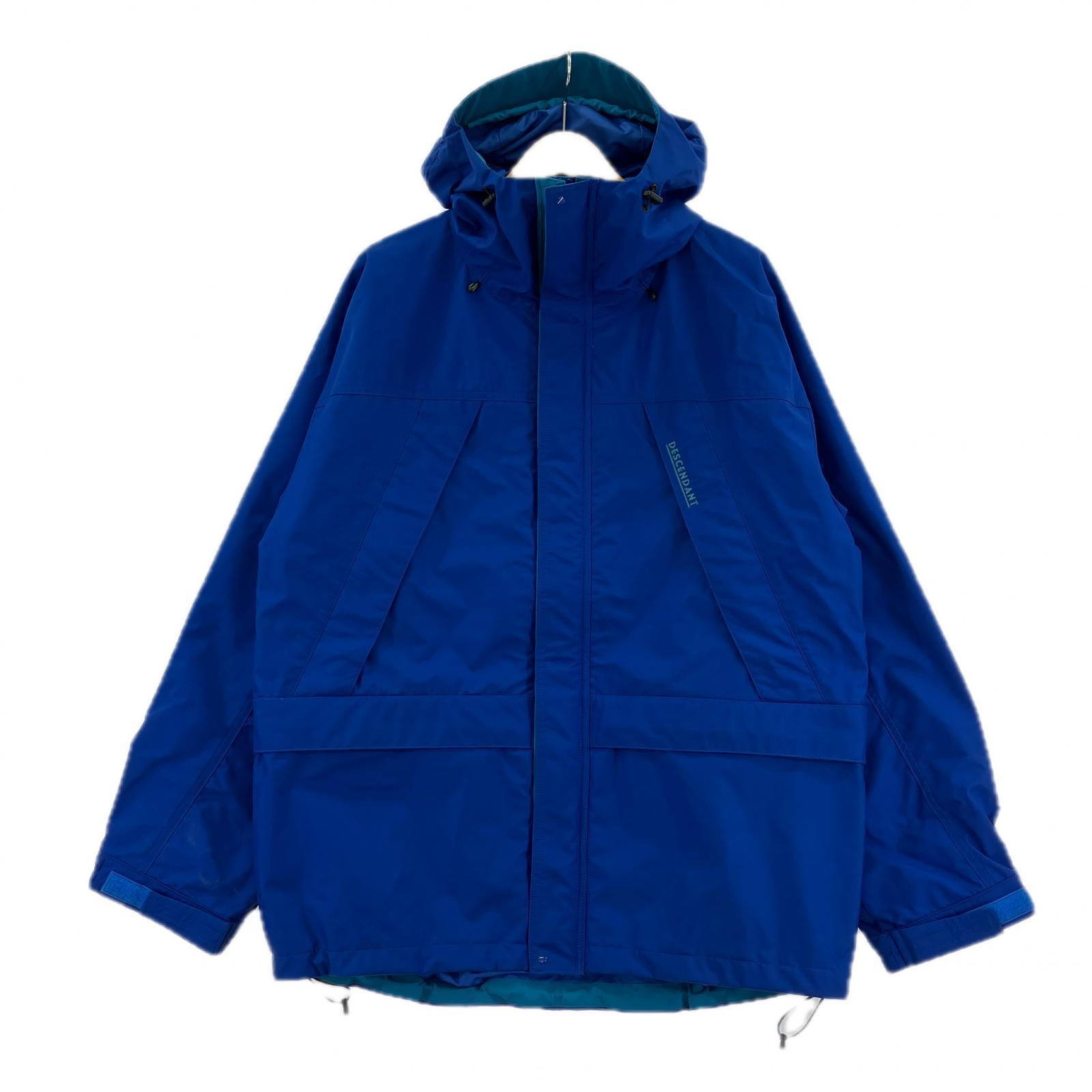 その他アウター DESCENDANT MONTAGNE NYLON 3LAYER サイズ2 2 ブルー