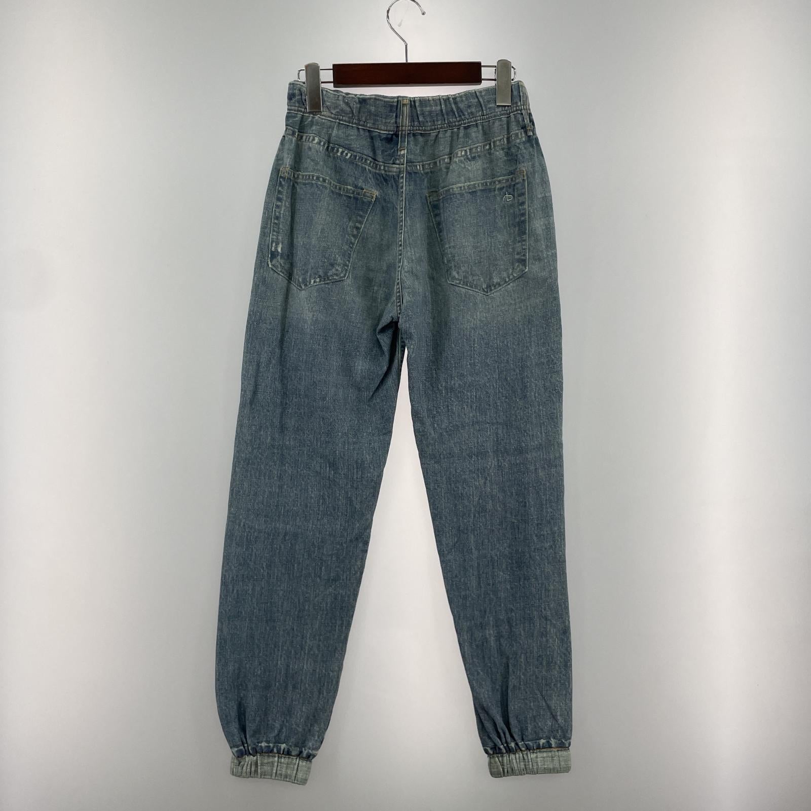 その他ボトムス rag & bone デニム転写プリントジョガーパンツ/XS/W1-W04799 SS