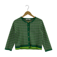 その他トップス CORCOVADO TOKYO 金ボタン柄カーディガン/GRN/size:S S