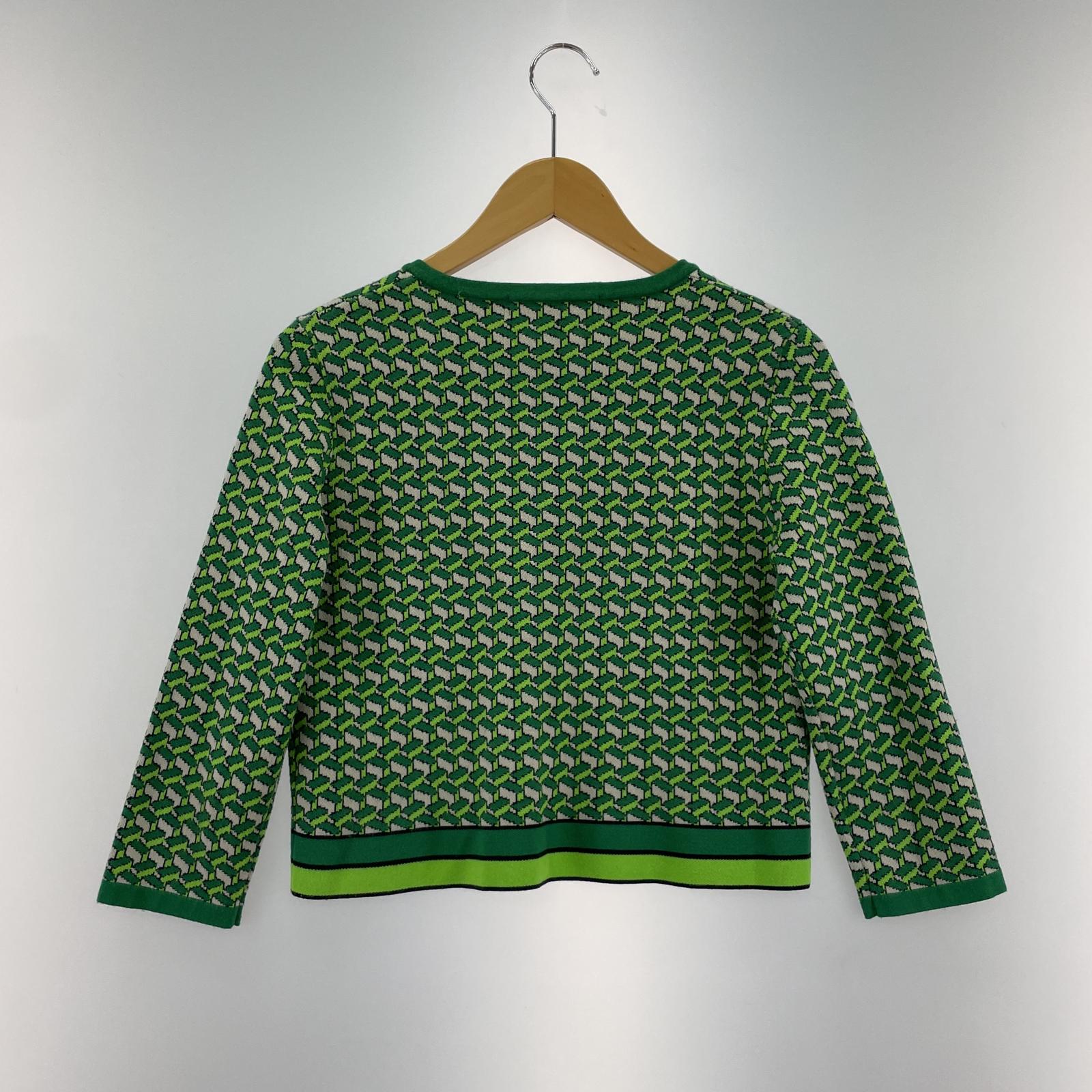 その他トップス CORCOVADO TOKYO 金ボタン柄カーディガン/GRN/size:S S