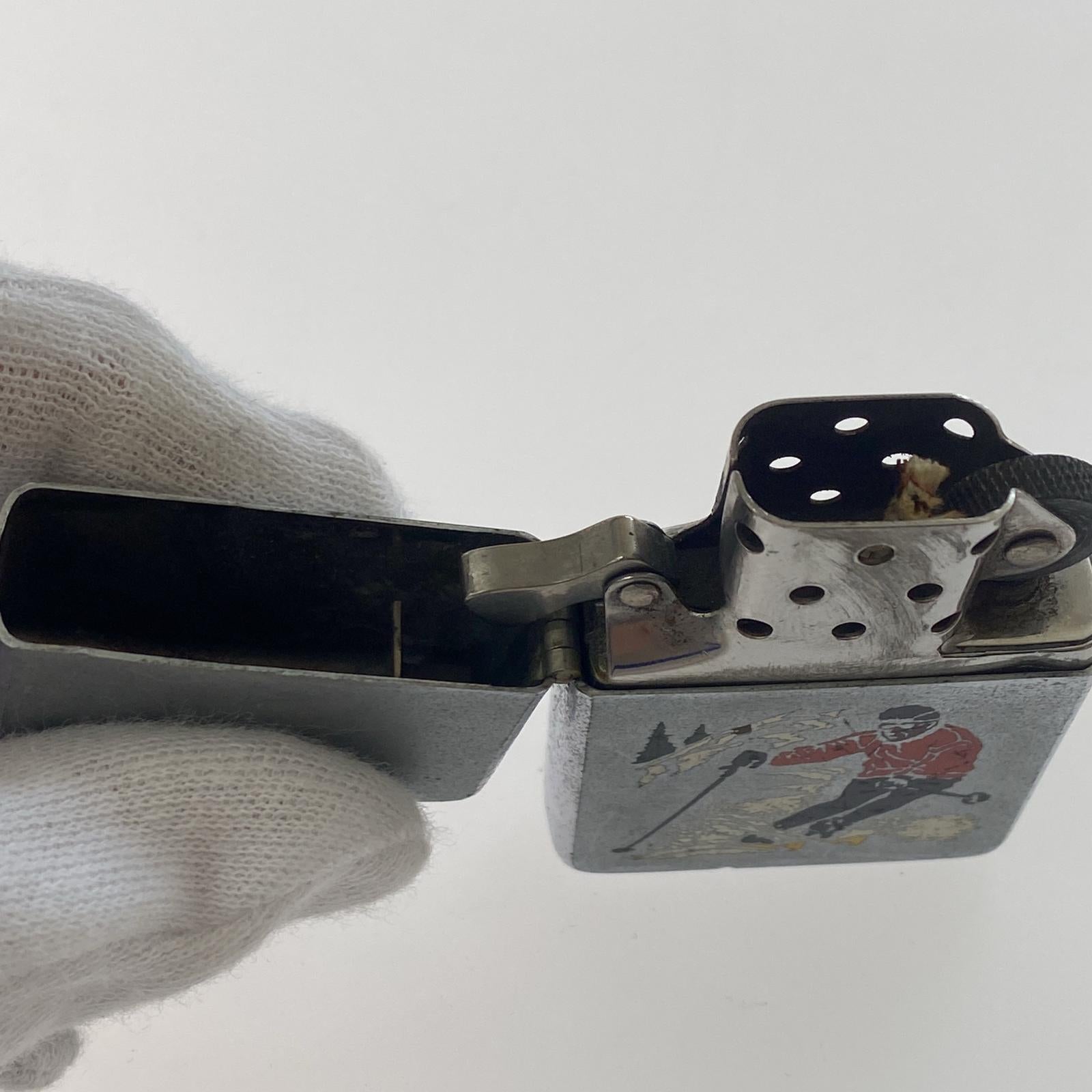 ライター 80s ZIPPO スキープリント