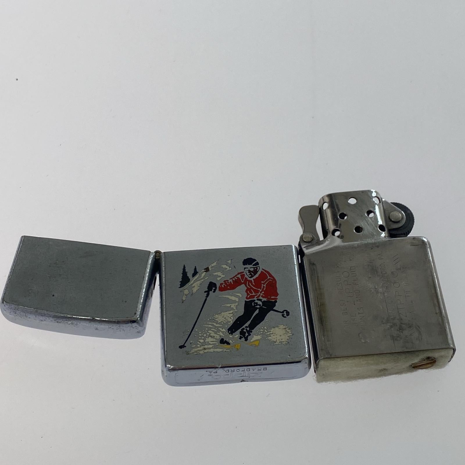 ライター 80s ZIPPO スキープリント