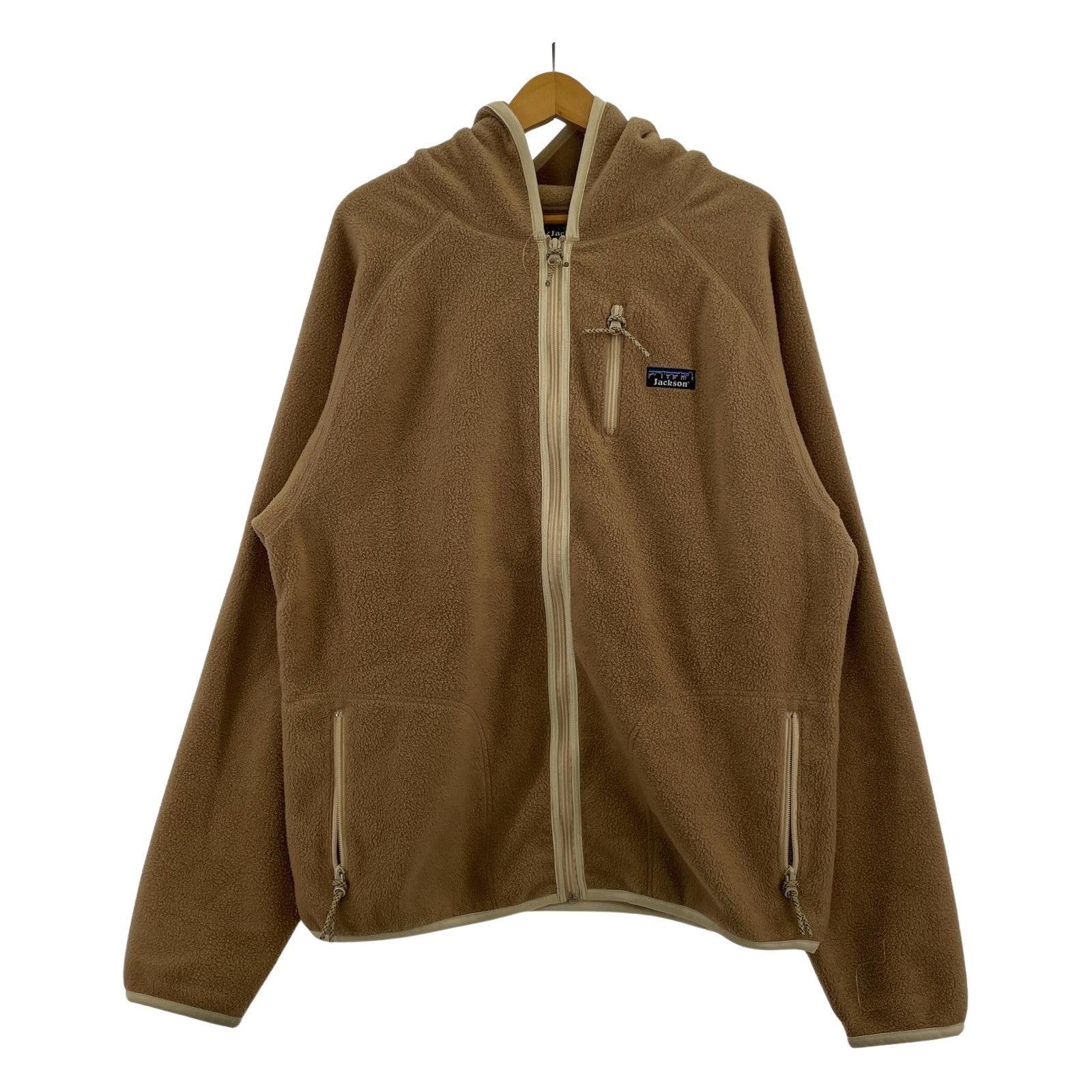 その他アウター JACKSON MATISSE フリースジップパーカー XL BEG L ベージュ